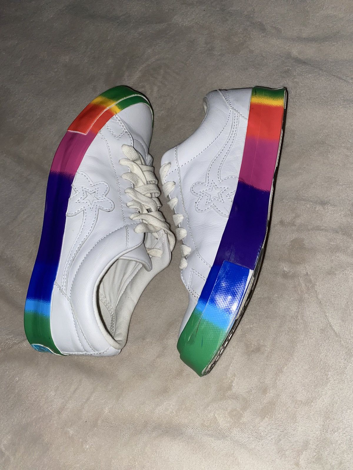 Converse le fleur rainbow best sale