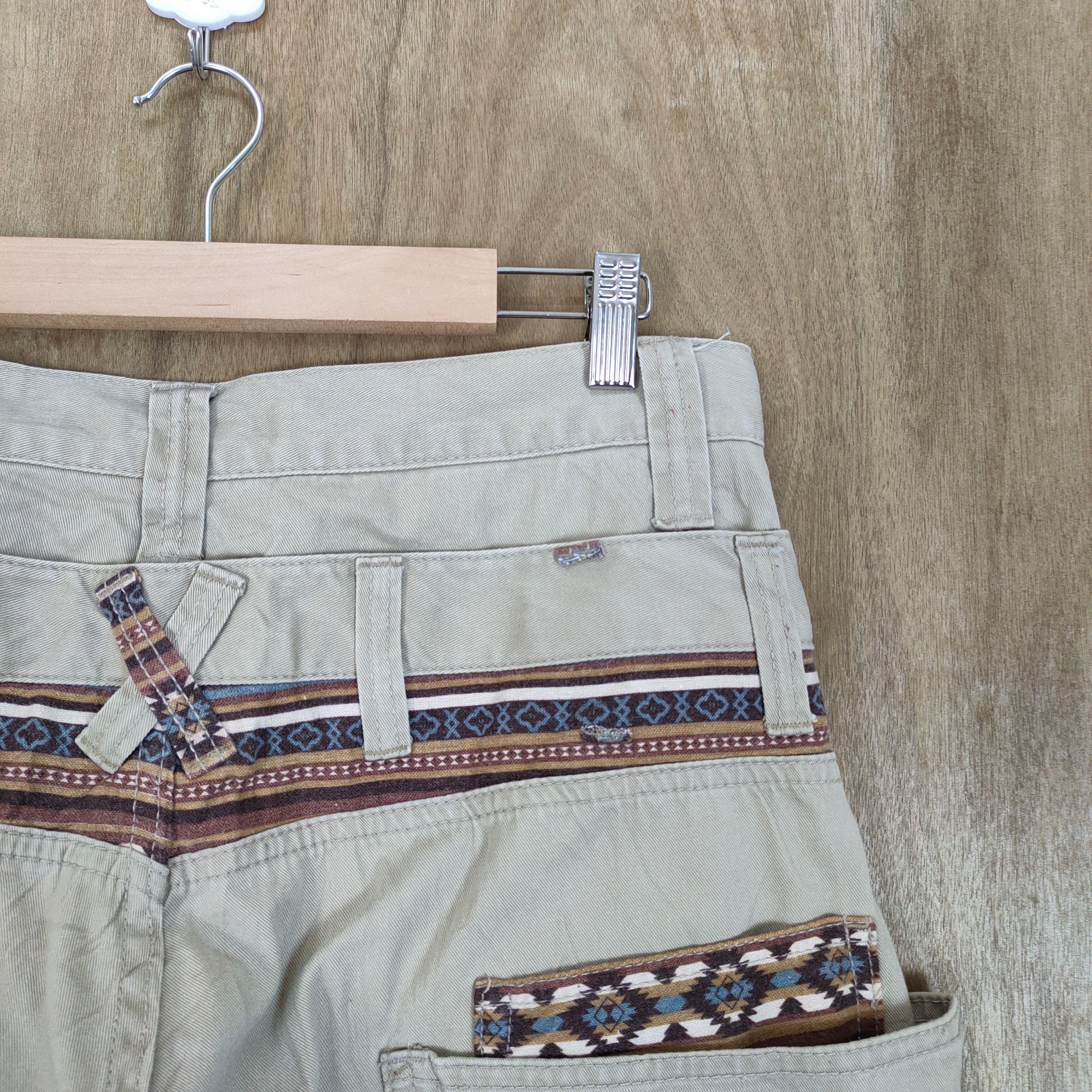 Japanese Brand DOMINATED HANDCRAFTED DOUBLE WAIST CARGO PANTS Size US 32 / EU 48 - 10 Thumbnail
