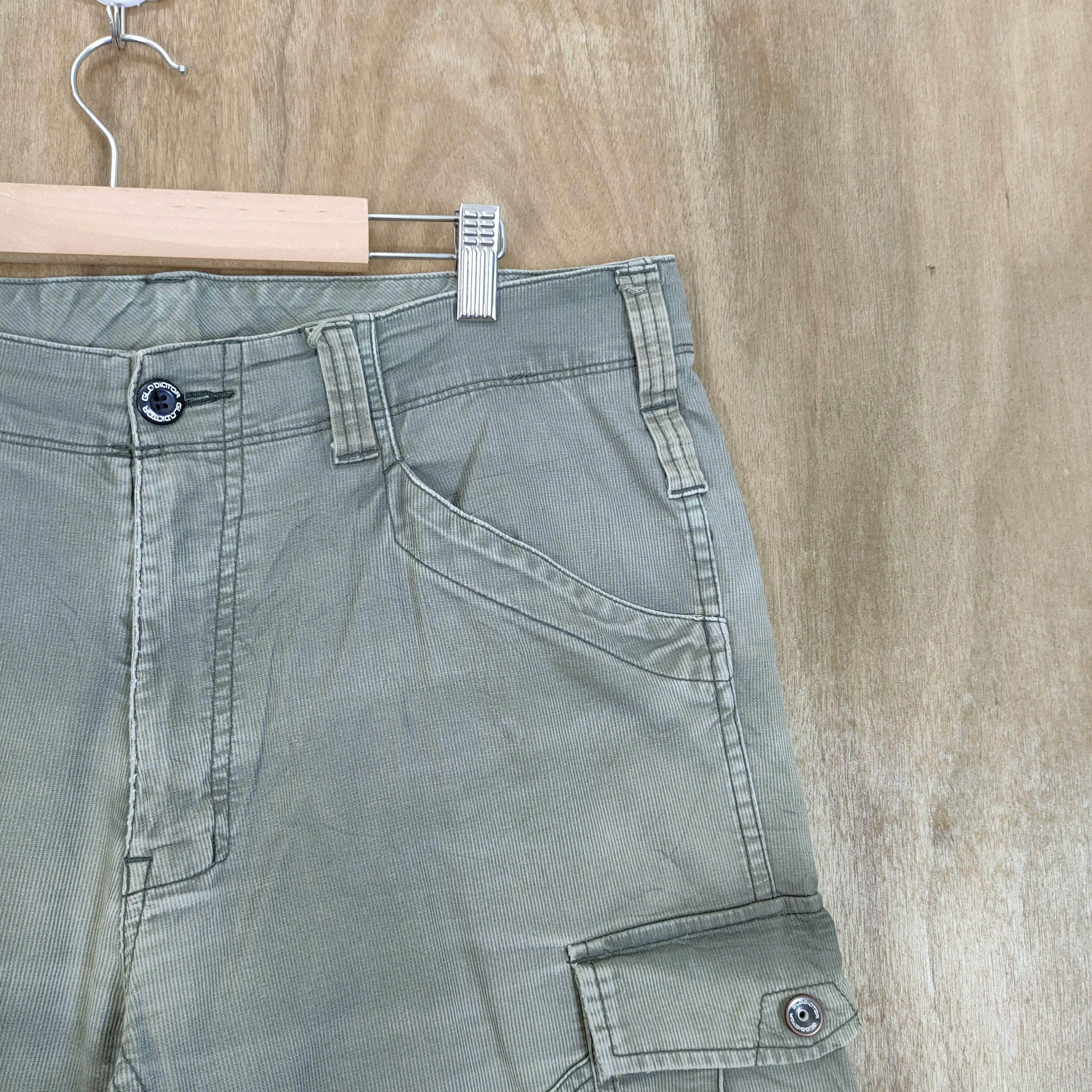 Japanese Brand VINTAGE JAPANESE FADED CARGO PANTS Size US 34 / EU 50 - 7 Thumbnail