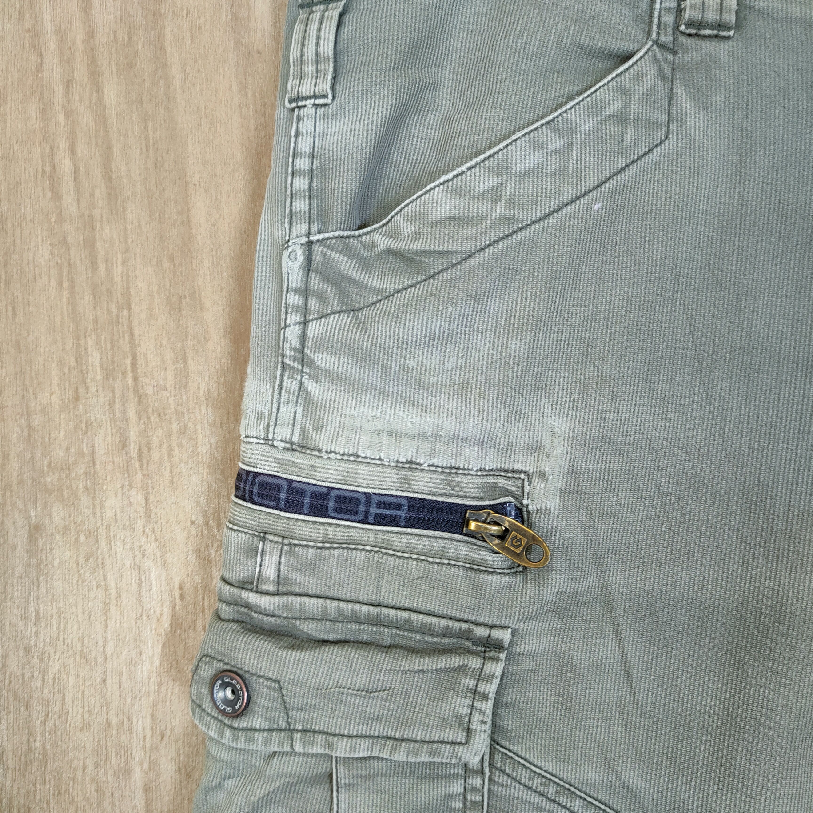 Japanese Brand VINTAGE JAPANESE FADED CARGO PANTS Size US 34 / EU 50 - 4 Thumbnail