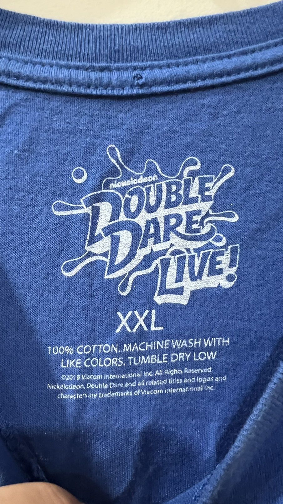 Nickelodeon Nickelodeon Double Dare Live Contestant TShirt Size XXL Size US XXL / EU 58 / 5 - 2 Thumbnail