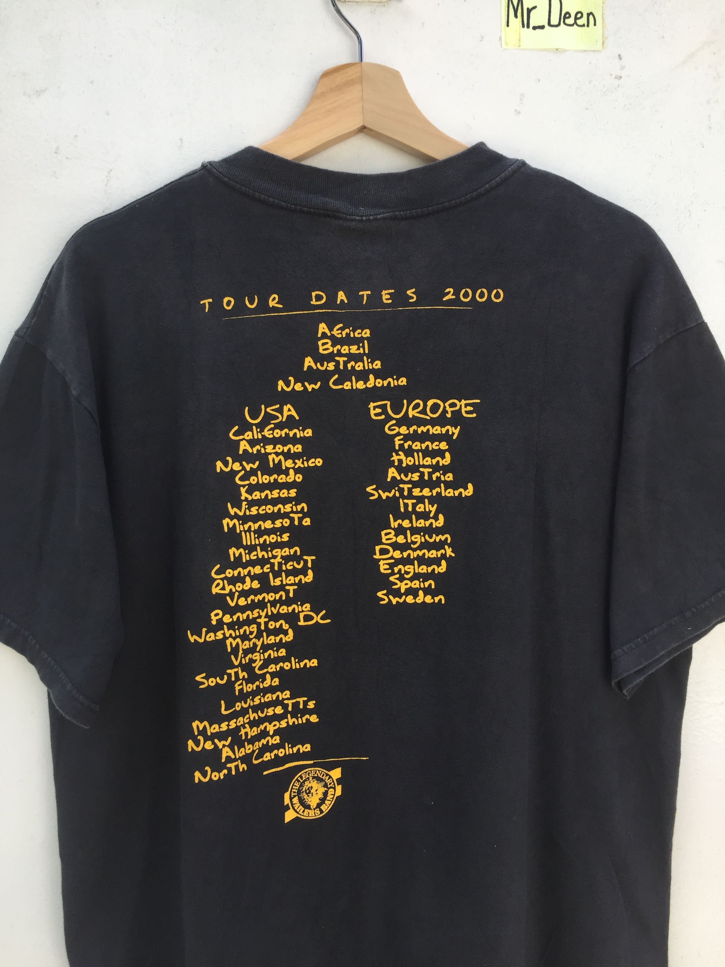 Band Tees Vintage 2000s THE WAILERS BAND Reggae Shirt Size L Size US L / EU 52-54 / 3 - 12 Thumbnail