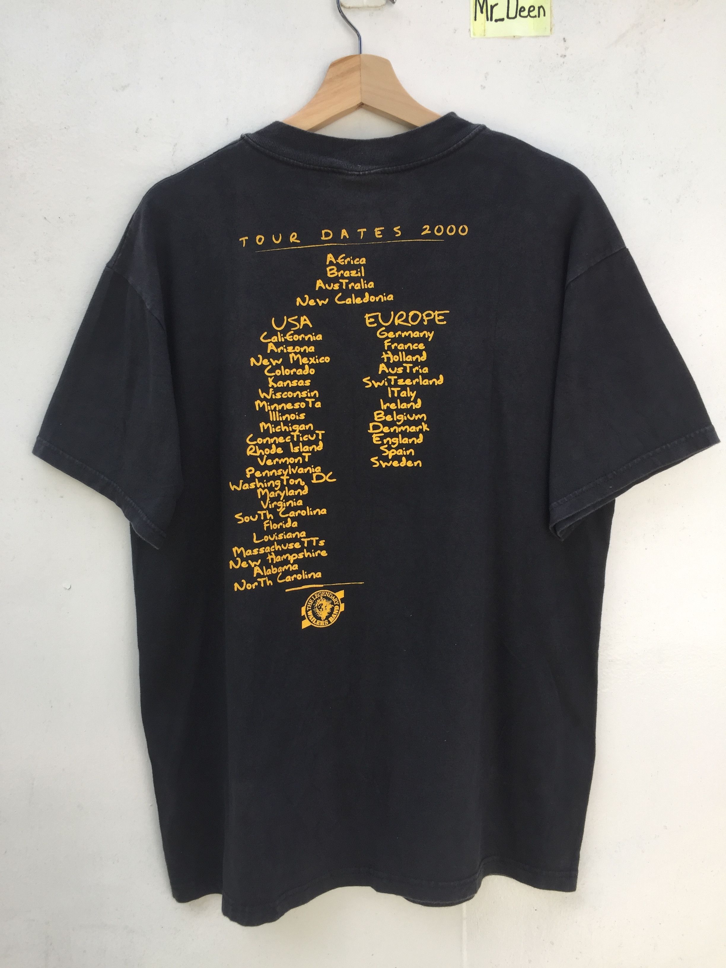 Band Tees Vintage 2000s THE WAILERS BAND Reggae Shirt Size L Size US L / EU 52-54 / 3 - 9 Thumbnail