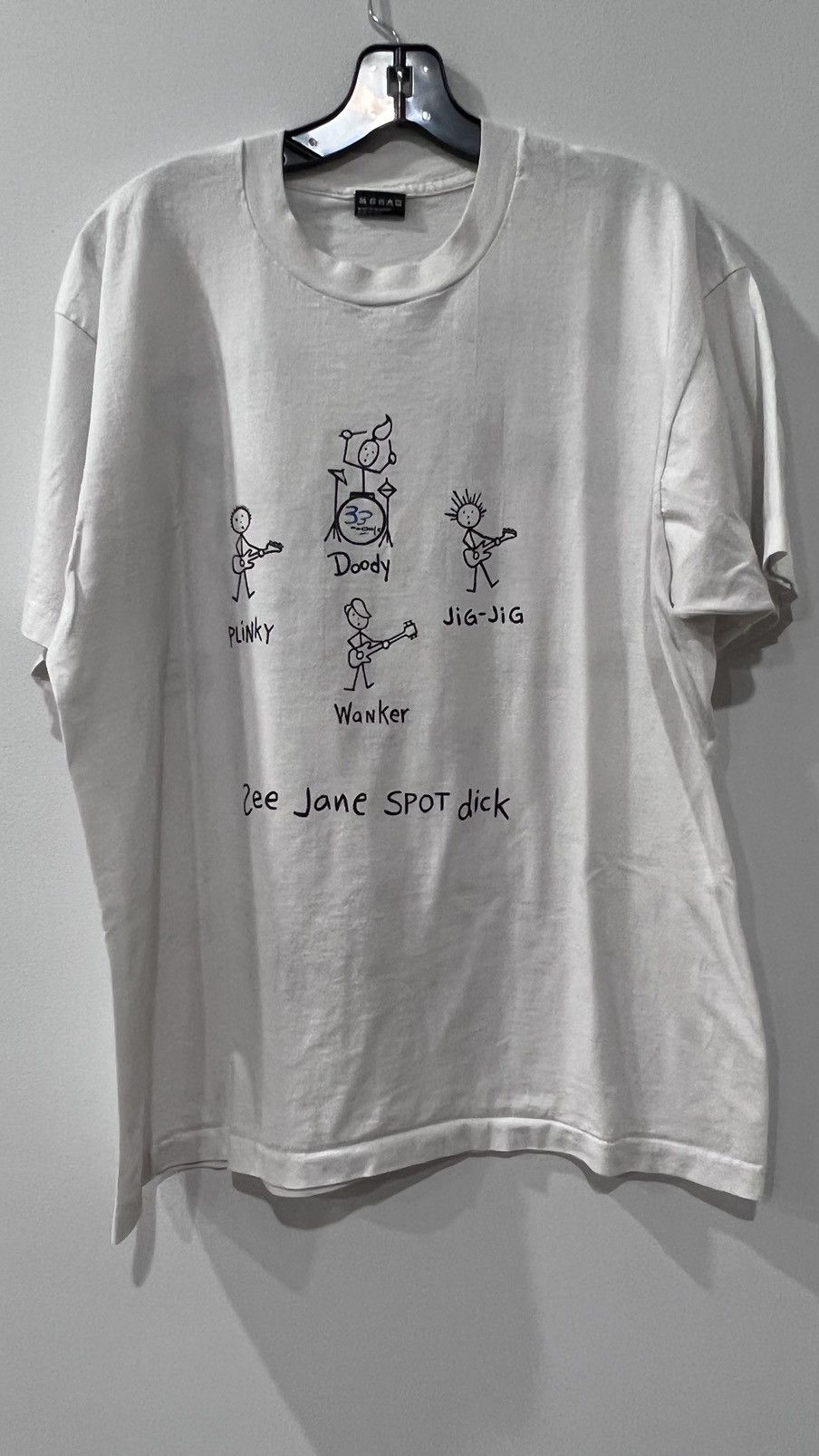 Band Tees 90s Funny Band Tee Size XL, single stitch. Size US XL / EU 56 / 4 - 1 Thumbnail
