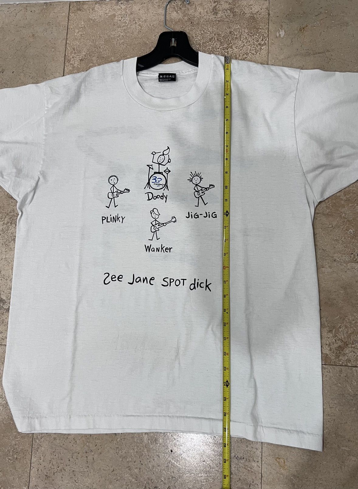 Band Tees 90s Funny Band Tee Size XL, single stitch. Size US XL / EU 56 / 4 - 9 Thumbnail