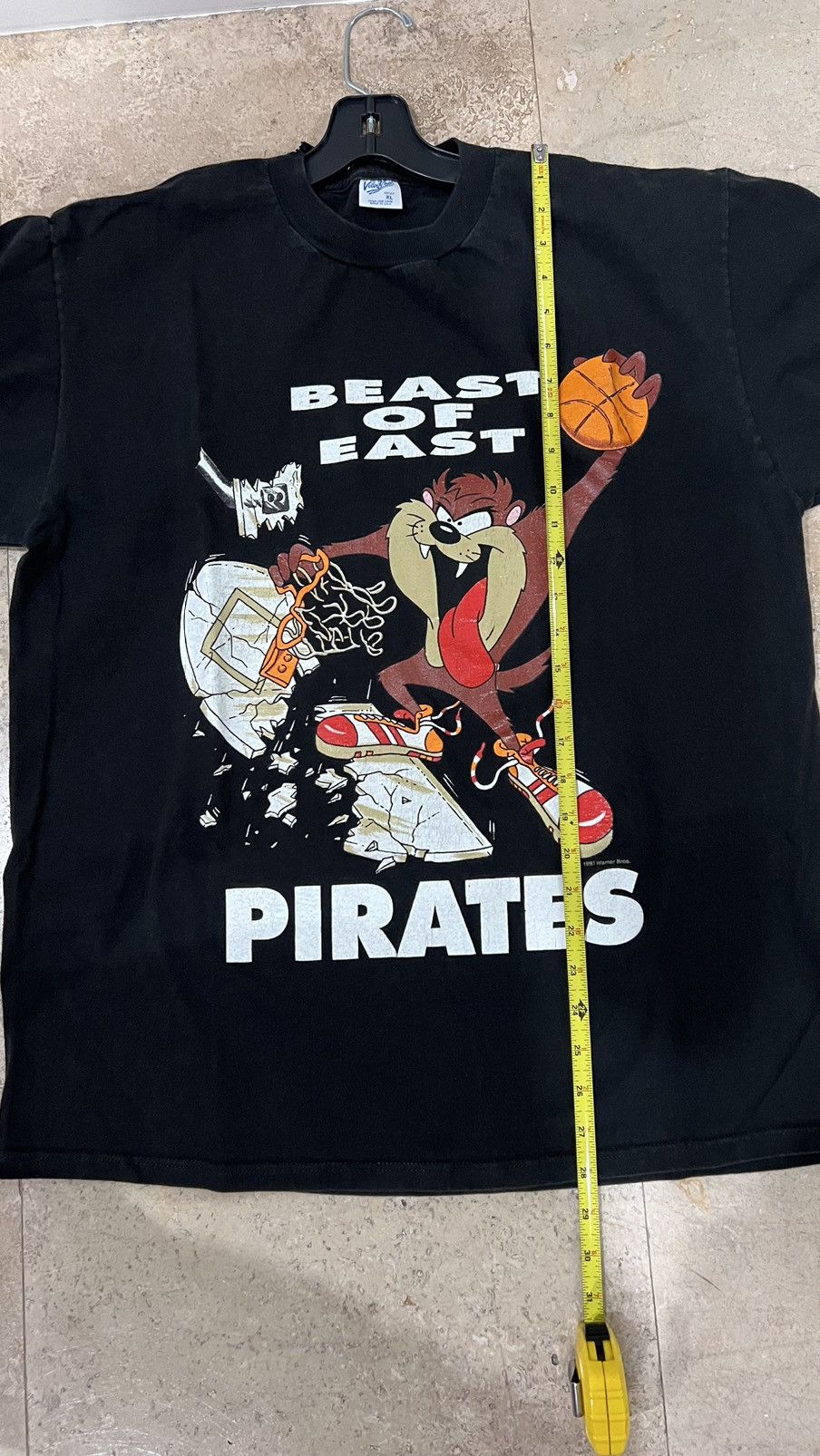 Vintage × Warner Bros 1993 Taz Devil Beast of East Pirates Size XL Size US XL / EU 56 / 4 - 8 Thumbnail