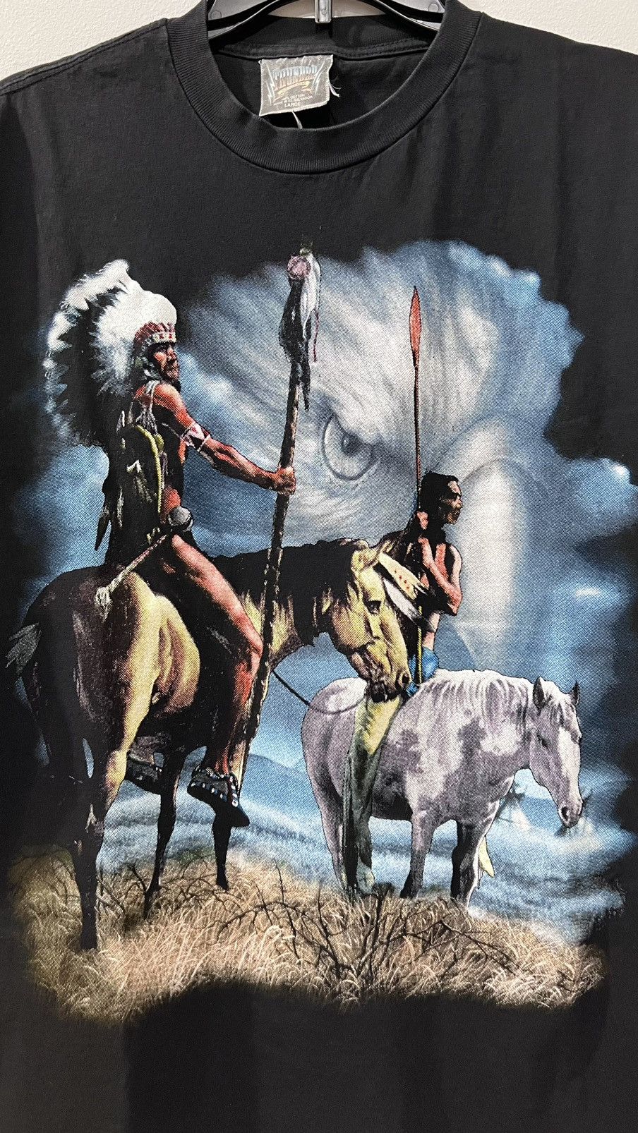 Vintage American Thunder tag horses and eagle size Large Size US L / EU 52-54 / 3 - 4 Thumbnail