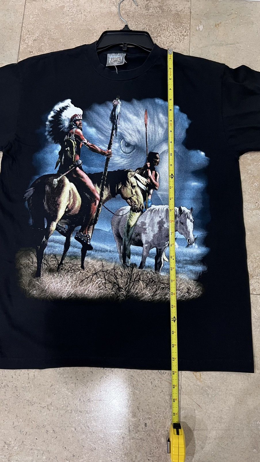 Vintage American Thunder tag horses and eagle size Large Size US L / EU 52-54 / 3 - 6 Thumbnail