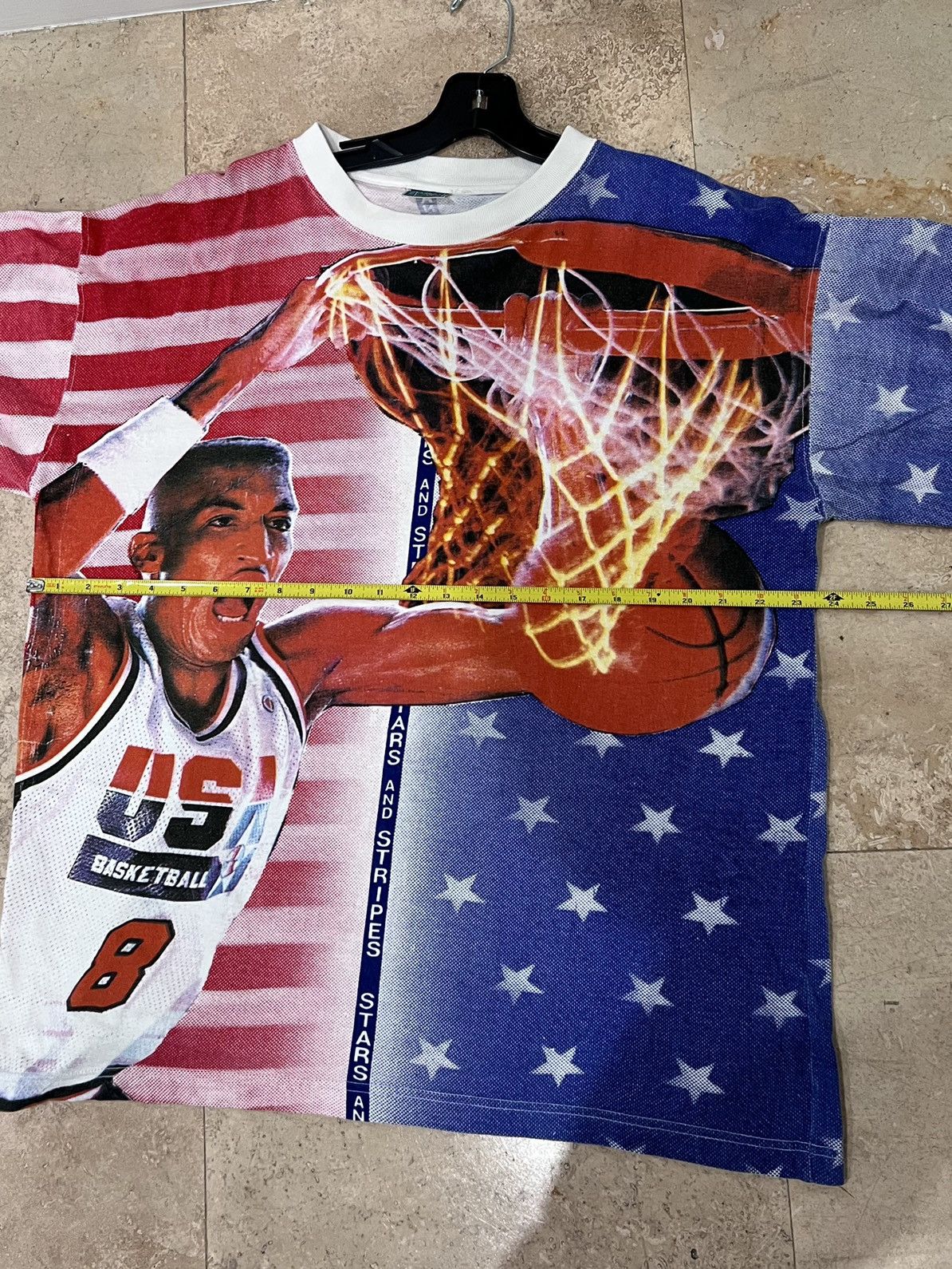 NBA × Vintage Vintage Scottie Pippen USA Team Stars and Stripes Size XL Size US XL / EU 56 / 4 - 5 Thumbnail