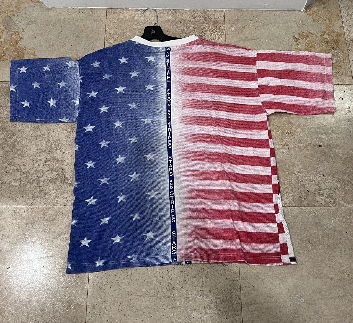 NBA × Vintage Vintage Scottie Pippen USA Team Stars and Stripes Size XL Size US XL / EU 56 / 4 - 7 Thumbnail