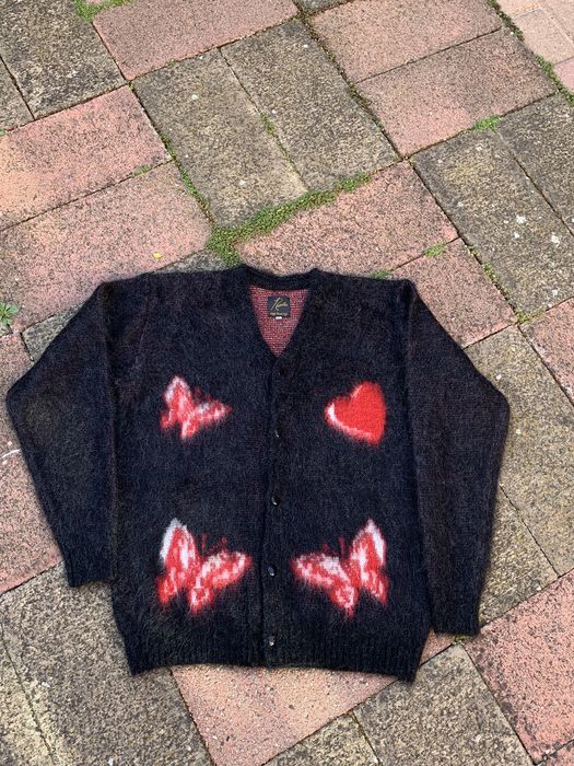 Needles RARE GRAIL needles Girls Don't Cry mohair cardigan sweater