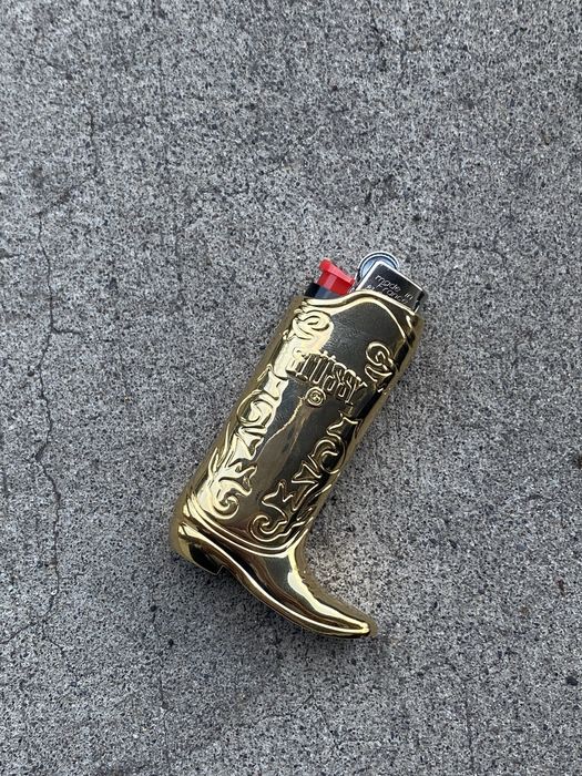 Stussy STUSSY METAL BOOT LIGHTER CASE | Grailed