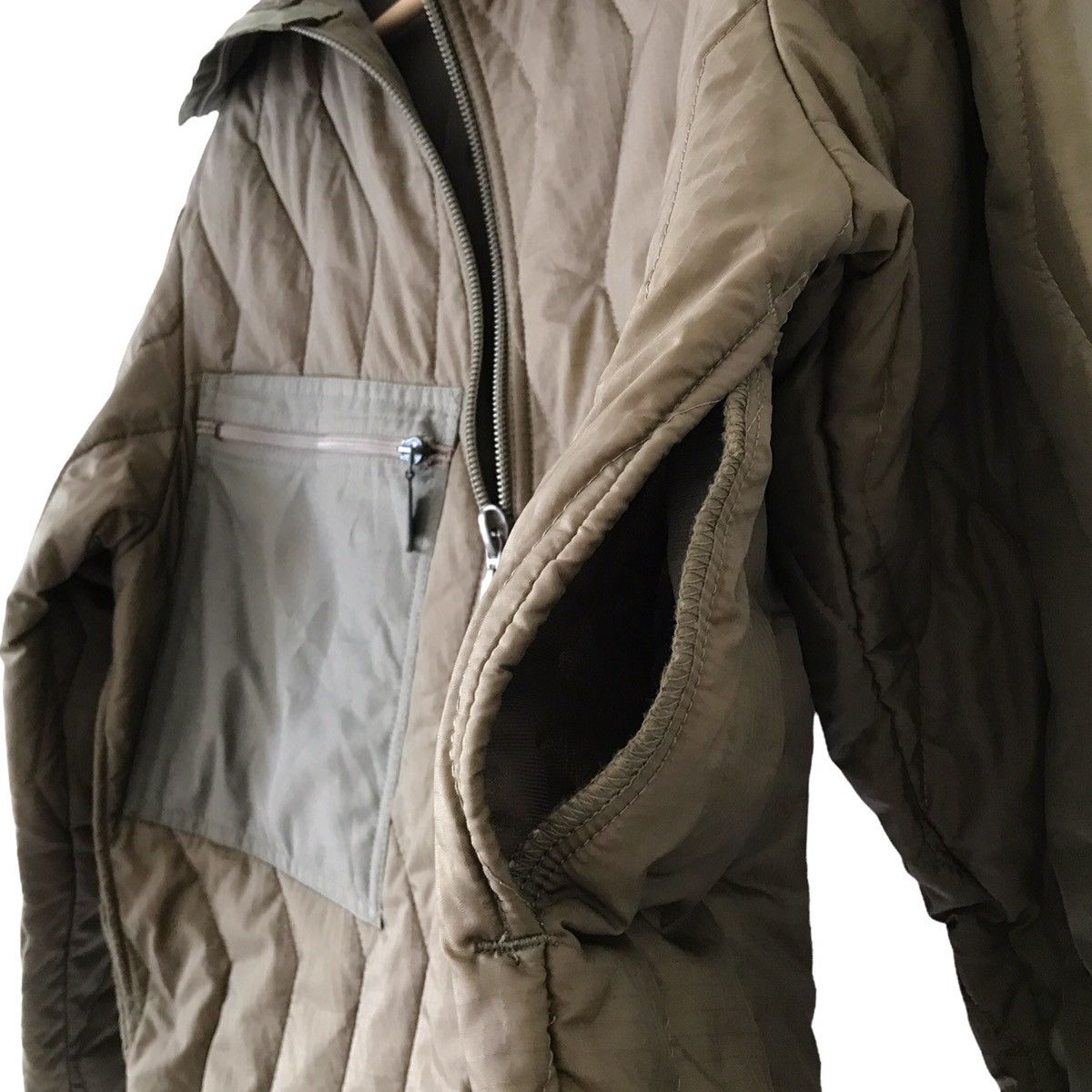 Vintage Authentic Vintage 1996 GE Spekon Germany Army Quilt Jacket Size US L / EU 52-54 / 3 - 8 Thumbnail