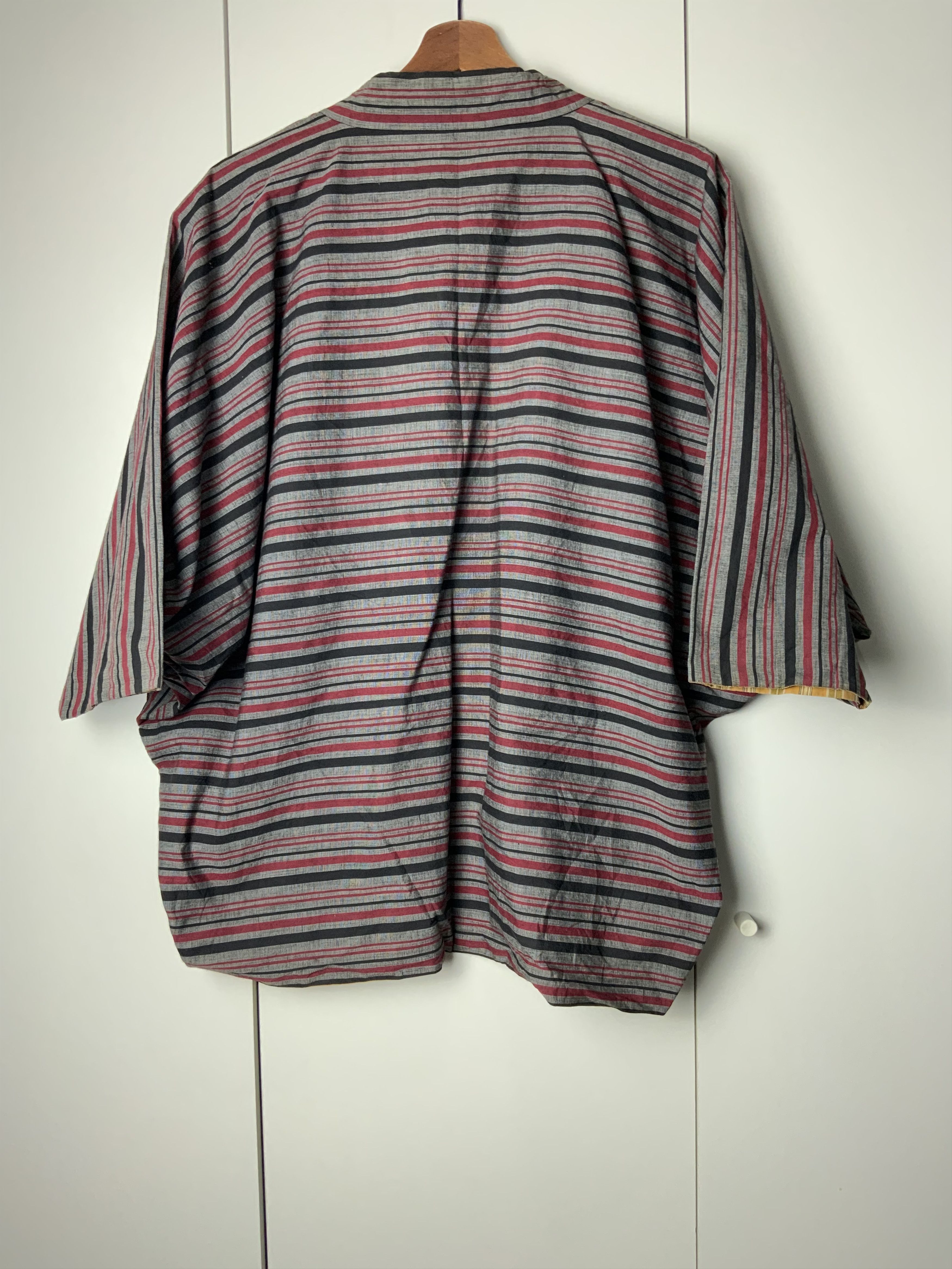 Japanese Brand Japanese Striped Reversible Pocket Kimono Traditional Size US L / EU 52-54 / 3 - 2 Thumbnail