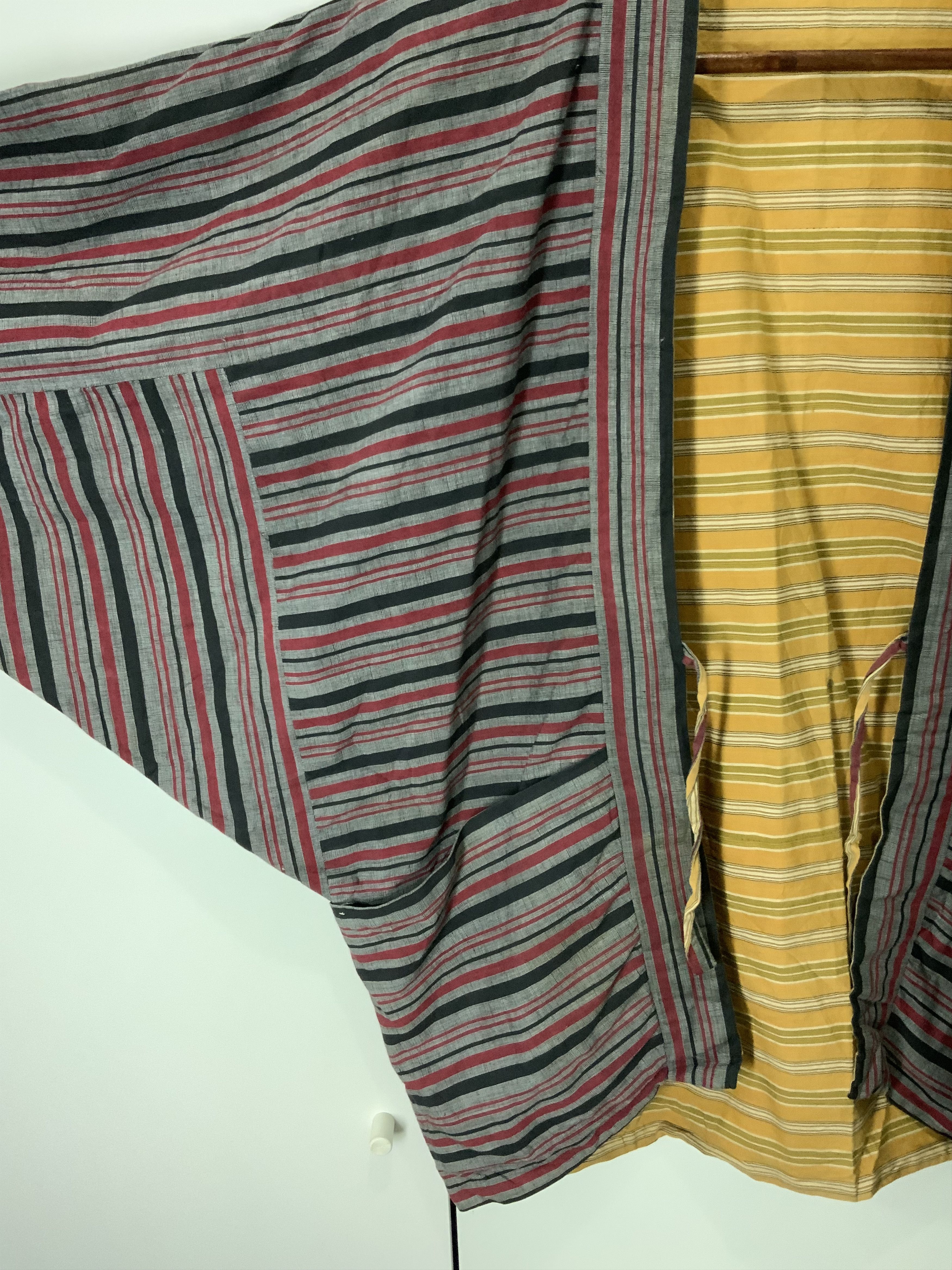 Japanese Brand Japanese Striped Reversible Pocket Kimono Traditional Size US L / EU 52-54 / 3 - 9 Thumbnail