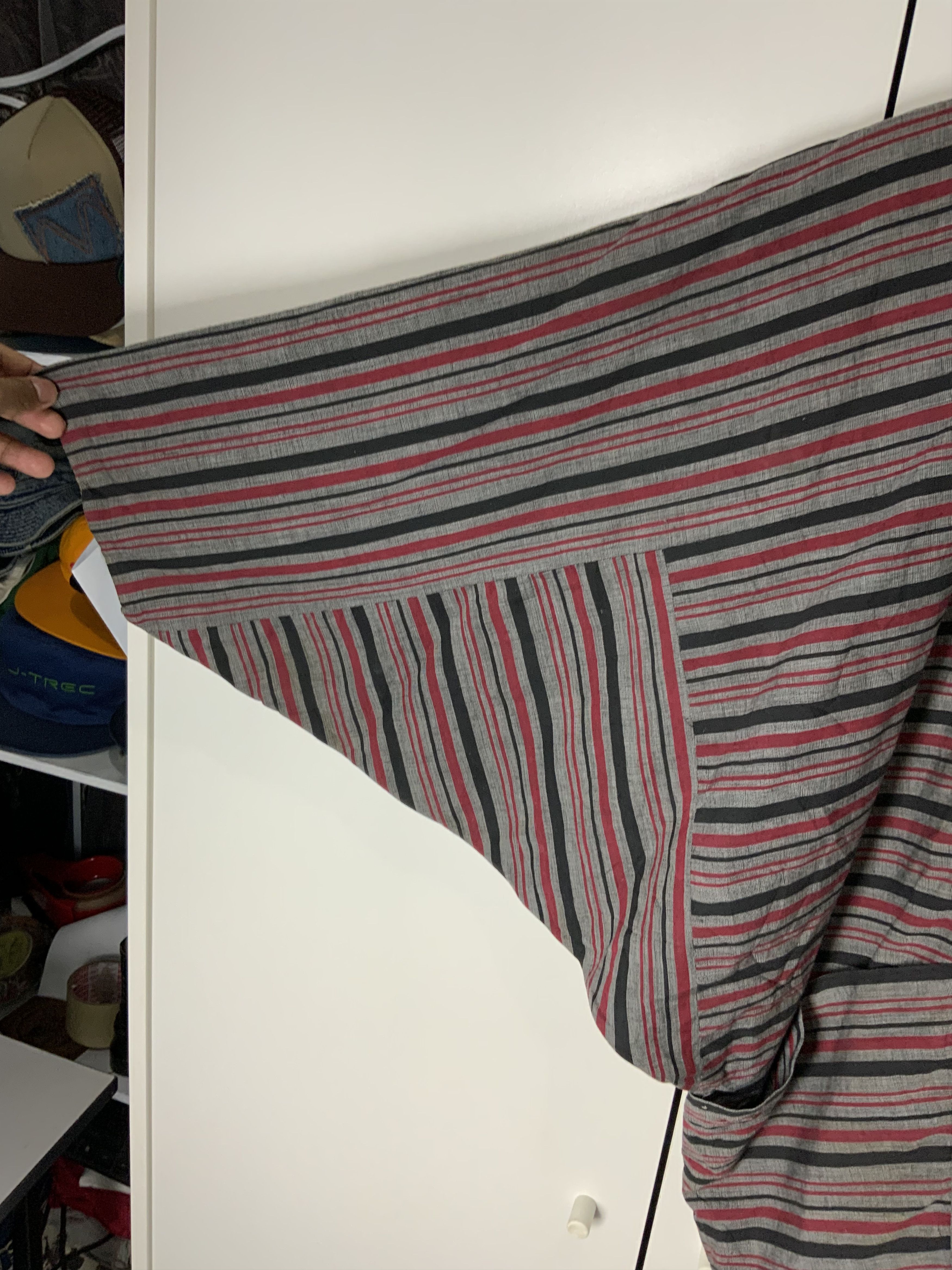 Japanese Brand Japanese Striped Reversible Pocket Kimono Traditional Size US L / EU 52-54 / 3 - 5 Thumbnail
