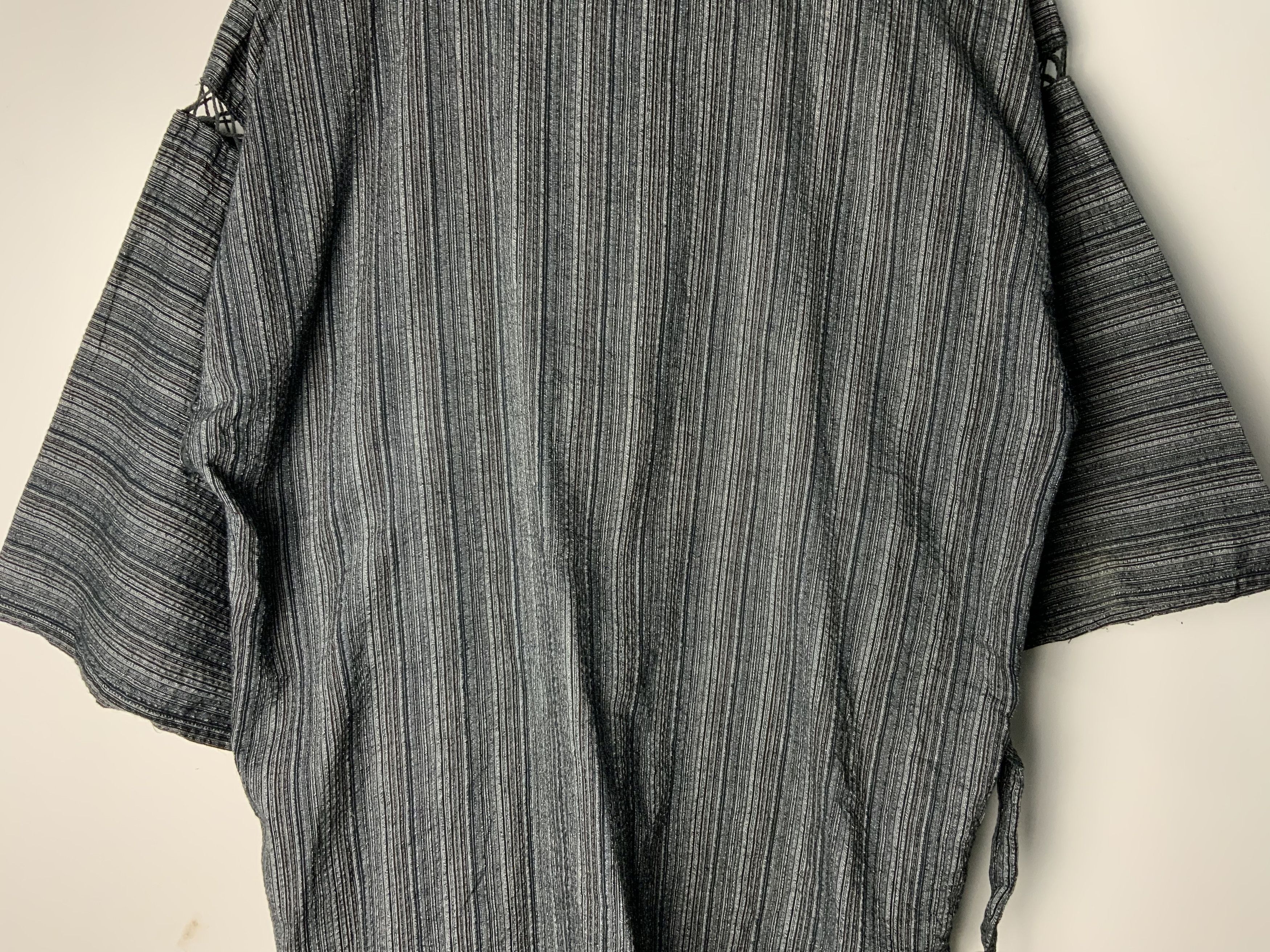 Japanese Brand Vintage Cardigan Kimono Single Pocket Japan Script Size US M / EU 48-50 / 2 - 10 Thumbnail