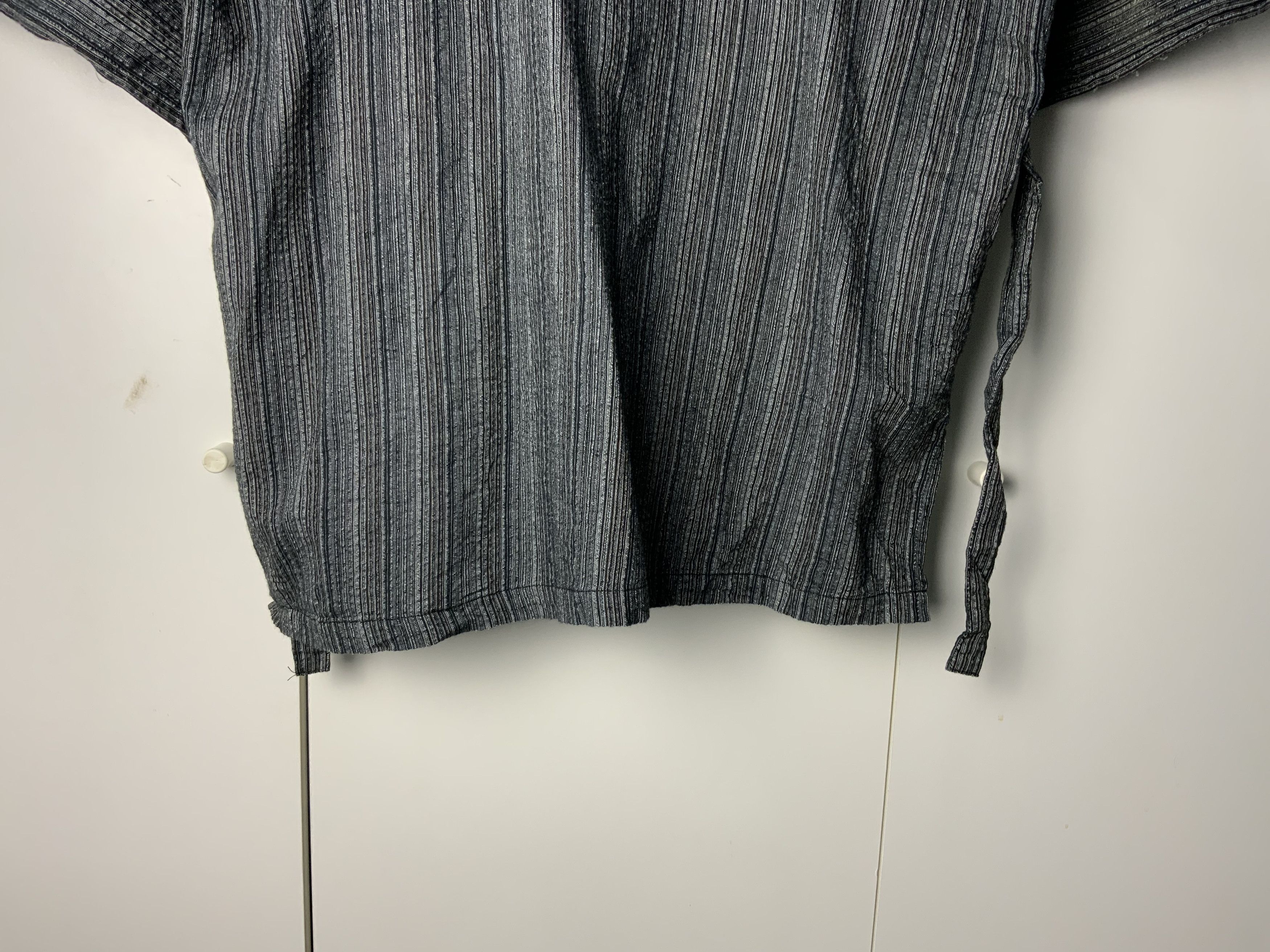 Japanese Brand Vintage Cardigan Kimono Single Pocket Japan Script Size US M / EU 48-50 / 2 - 12 Thumbnail