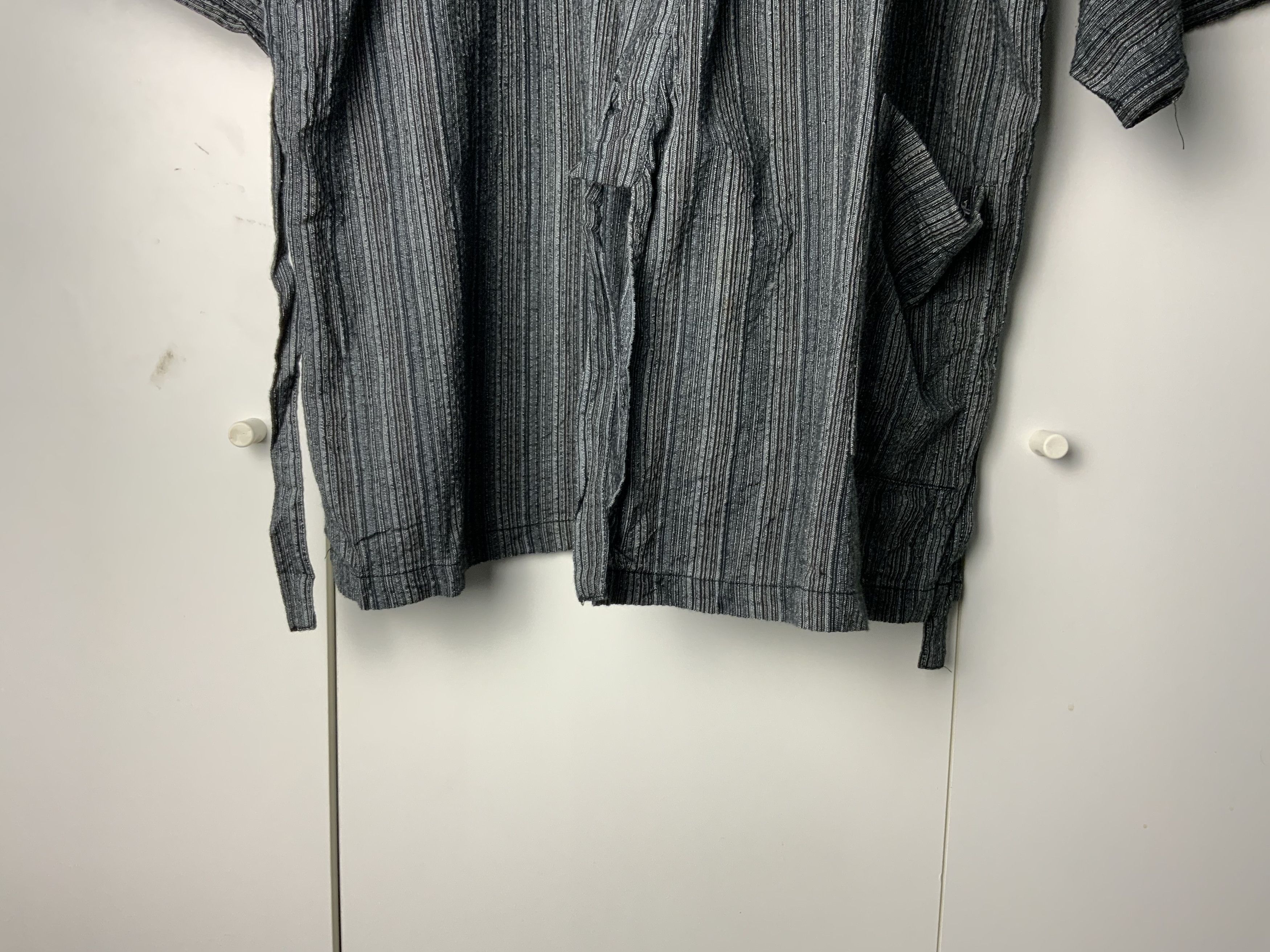 Japanese Brand Vintage Cardigan Kimono Single Pocket Japan Script Size US M / EU 48-50 / 2 - 5 Thumbnail