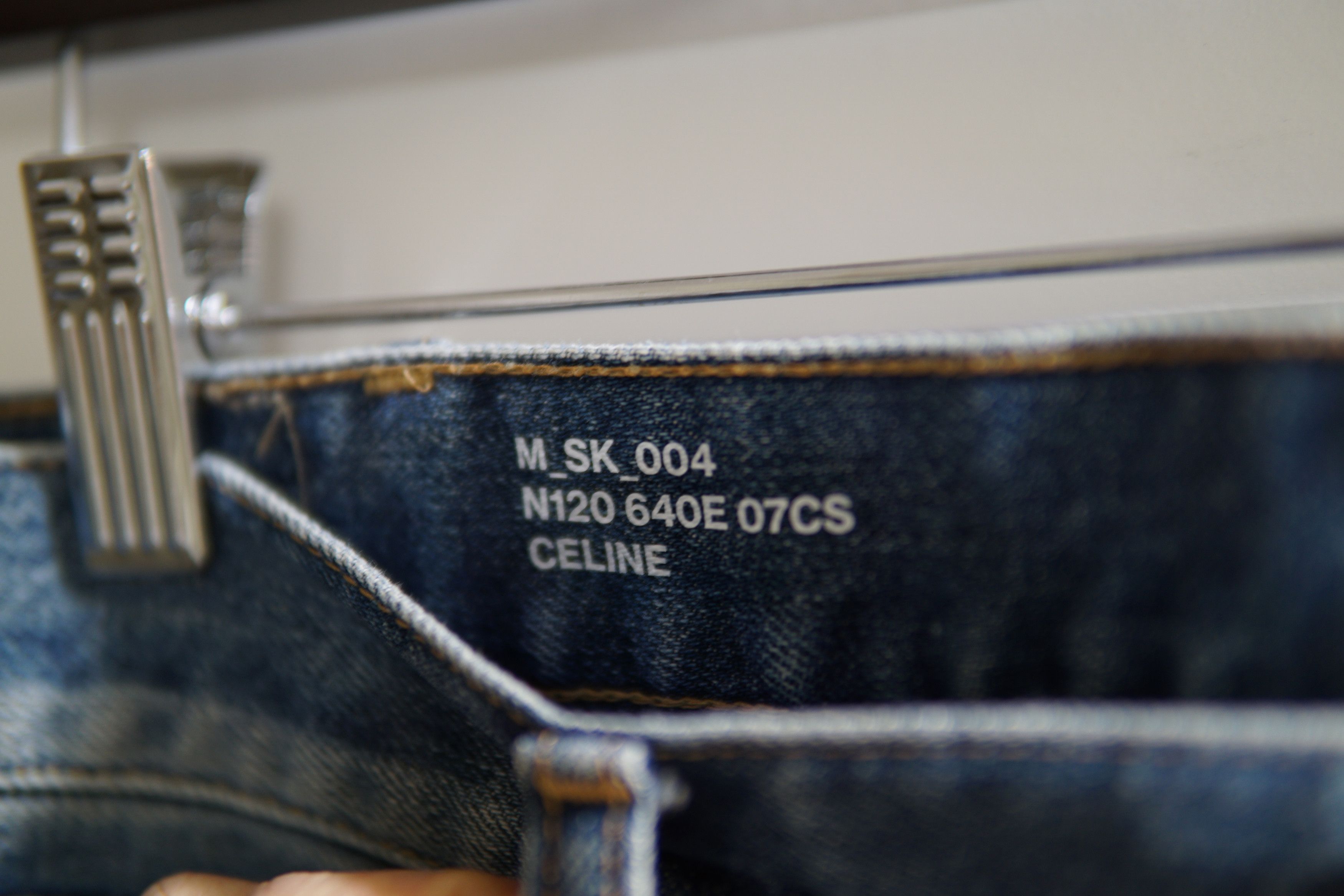 Celine Skinny Jeans in Union Wash Denim M_SK_004 Size US 29 - 4 Thumbnail