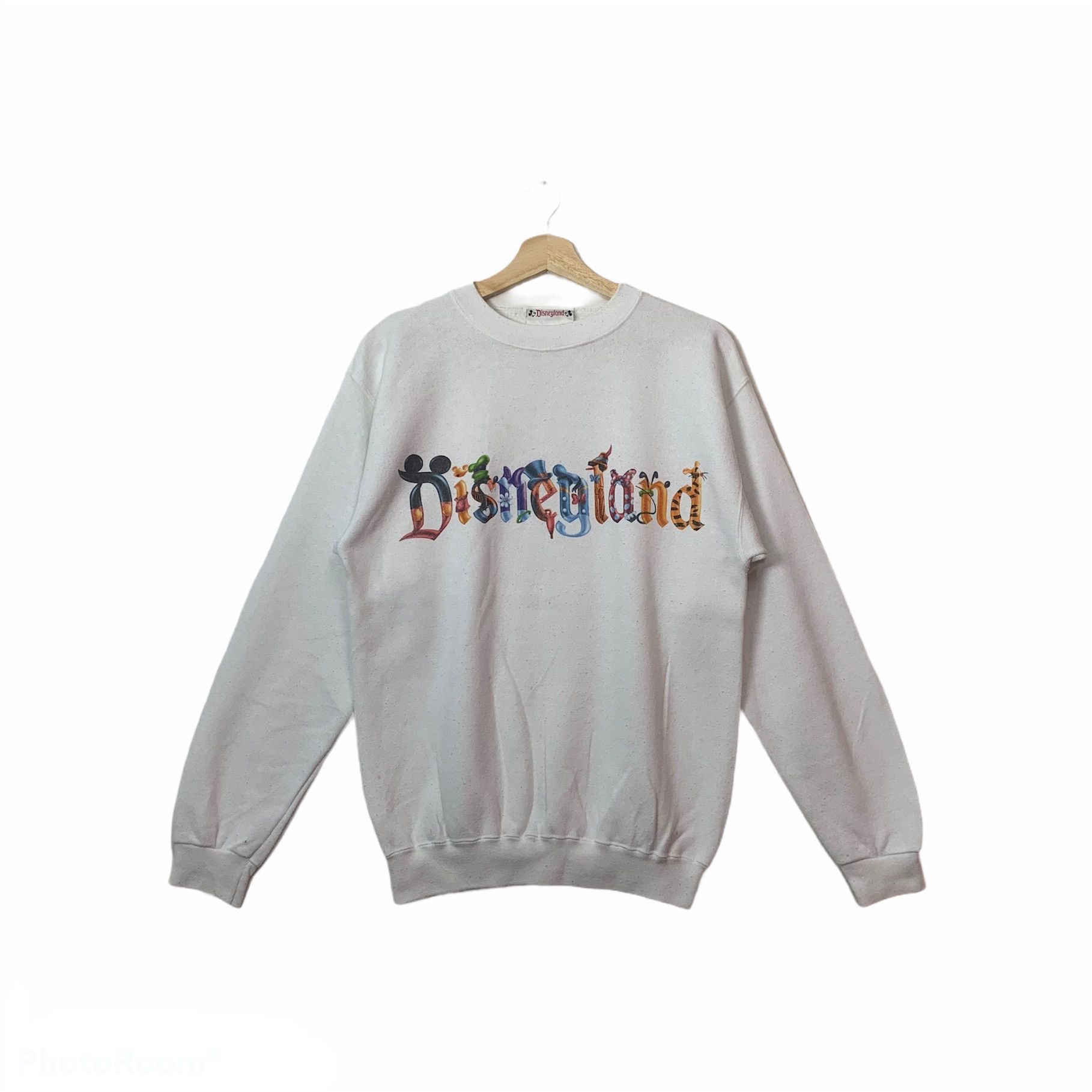 Disney 🔥BEST OFFER🔥 Mickey Disneyland Big Logo Crewneck Pullover Size US M / EU 48-50 / 2 - 1 Thumbnail