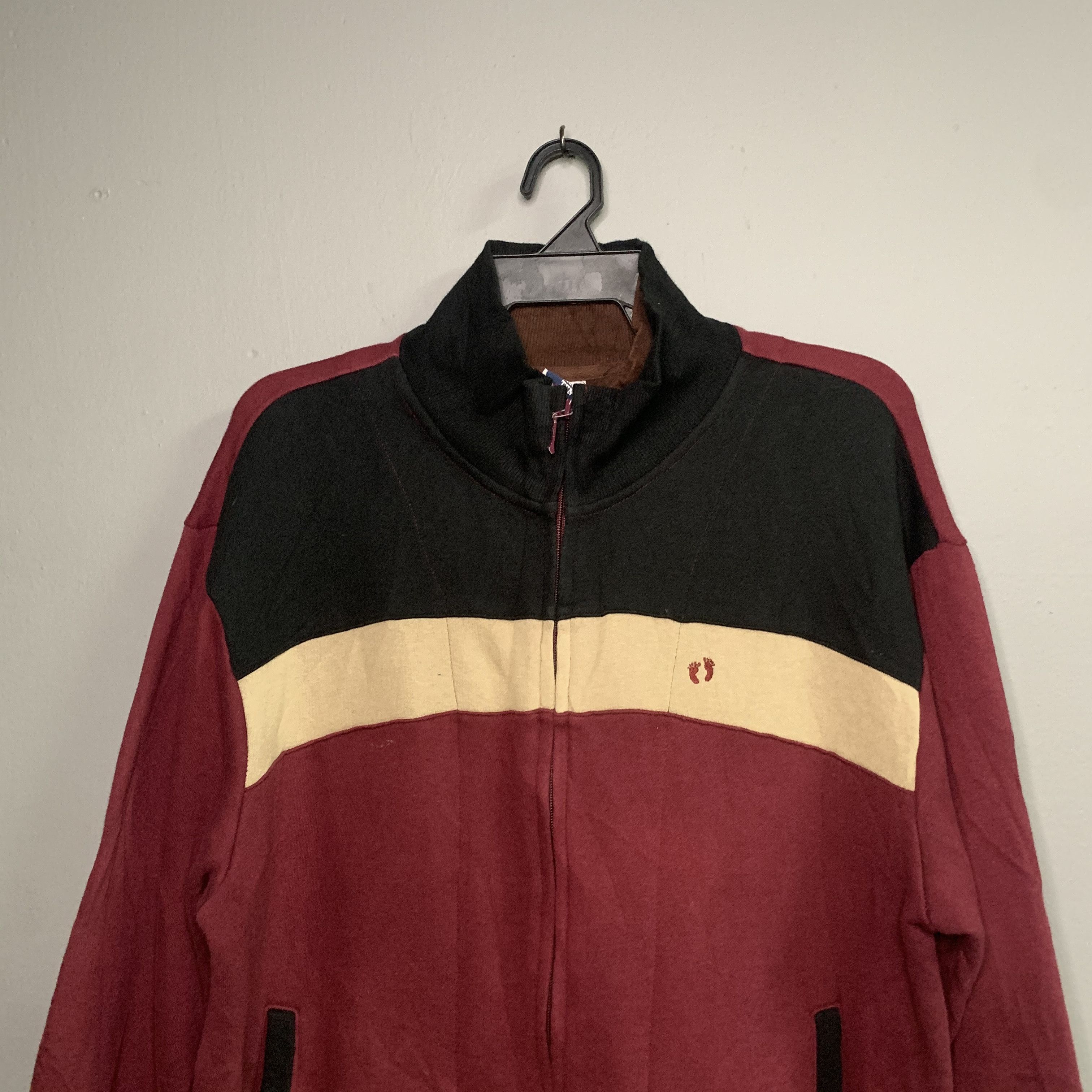 Hang Ten Vintage Hang Ten SmallLogo Surf Style Double Zipper Sweater Size US M / EU 48-50 / 2 - 2 Thumbnail