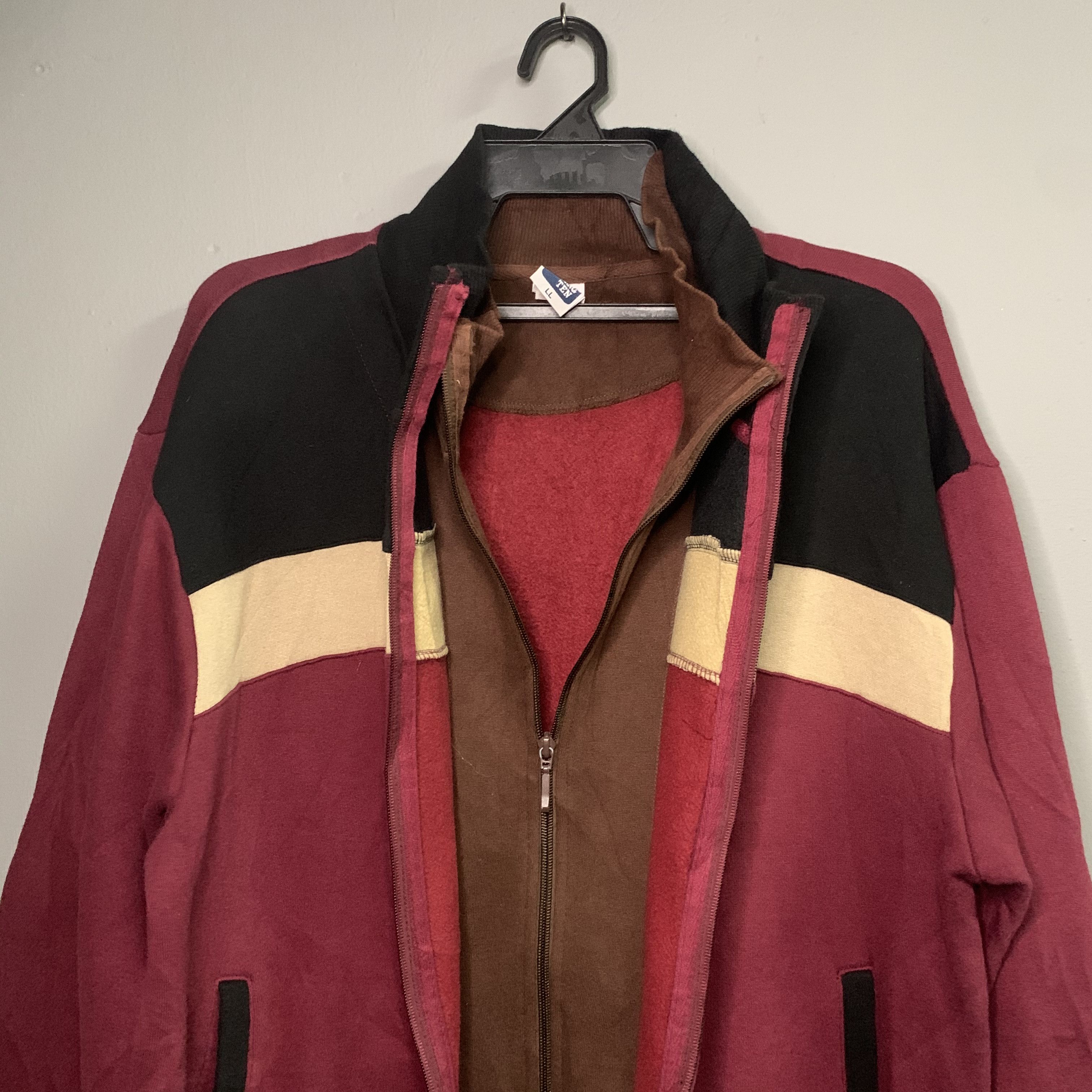 Hang Ten Vintage Hang Ten SmallLogo Surf Style Double Zipper Sweater Size US M / EU 48-50 / 2 - 8 Thumbnail