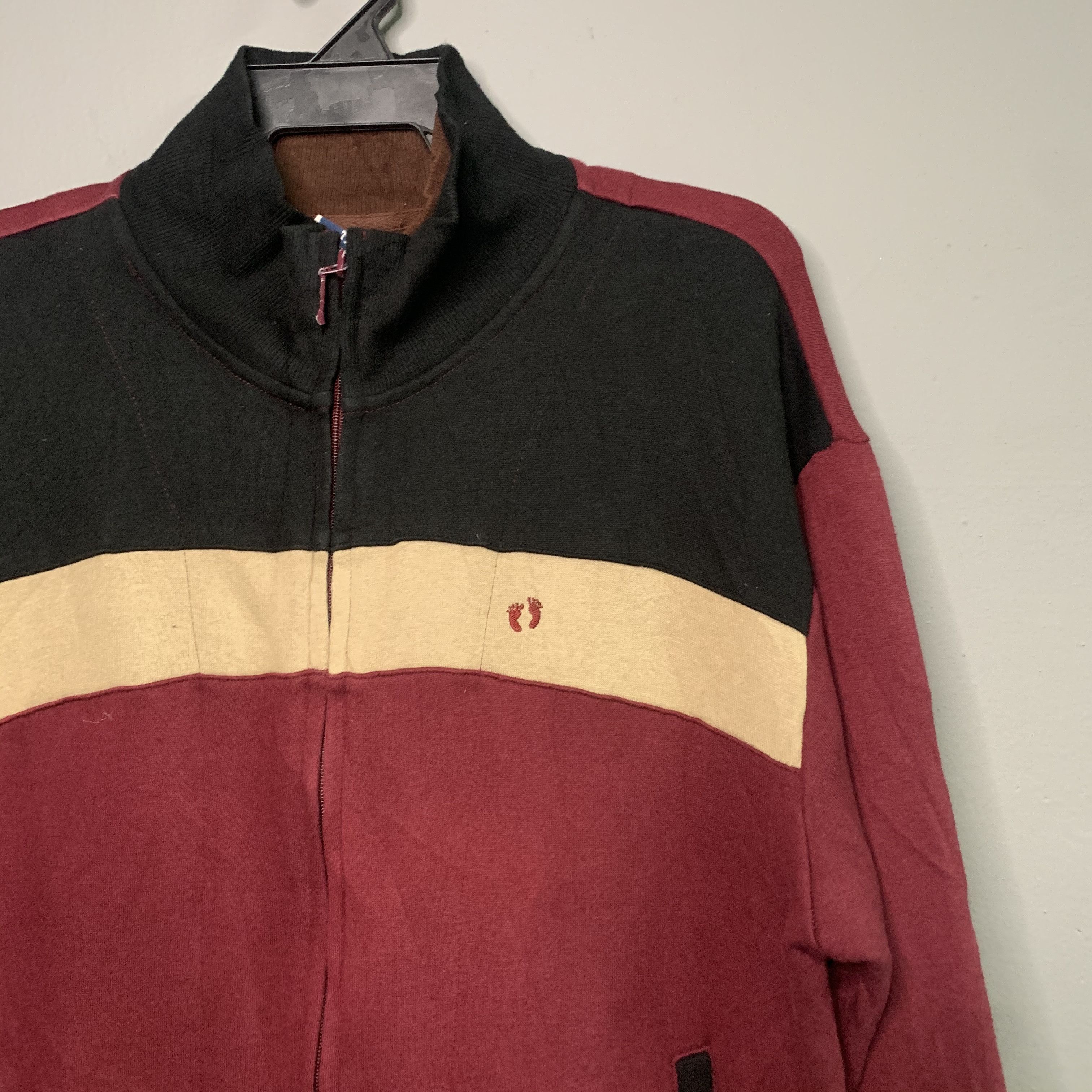 Hang Ten Vintage Hang Ten SmallLogo Surf Style Double Zipper Sweater Size US M / EU 48-50 / 2 - 3 Thumbnail