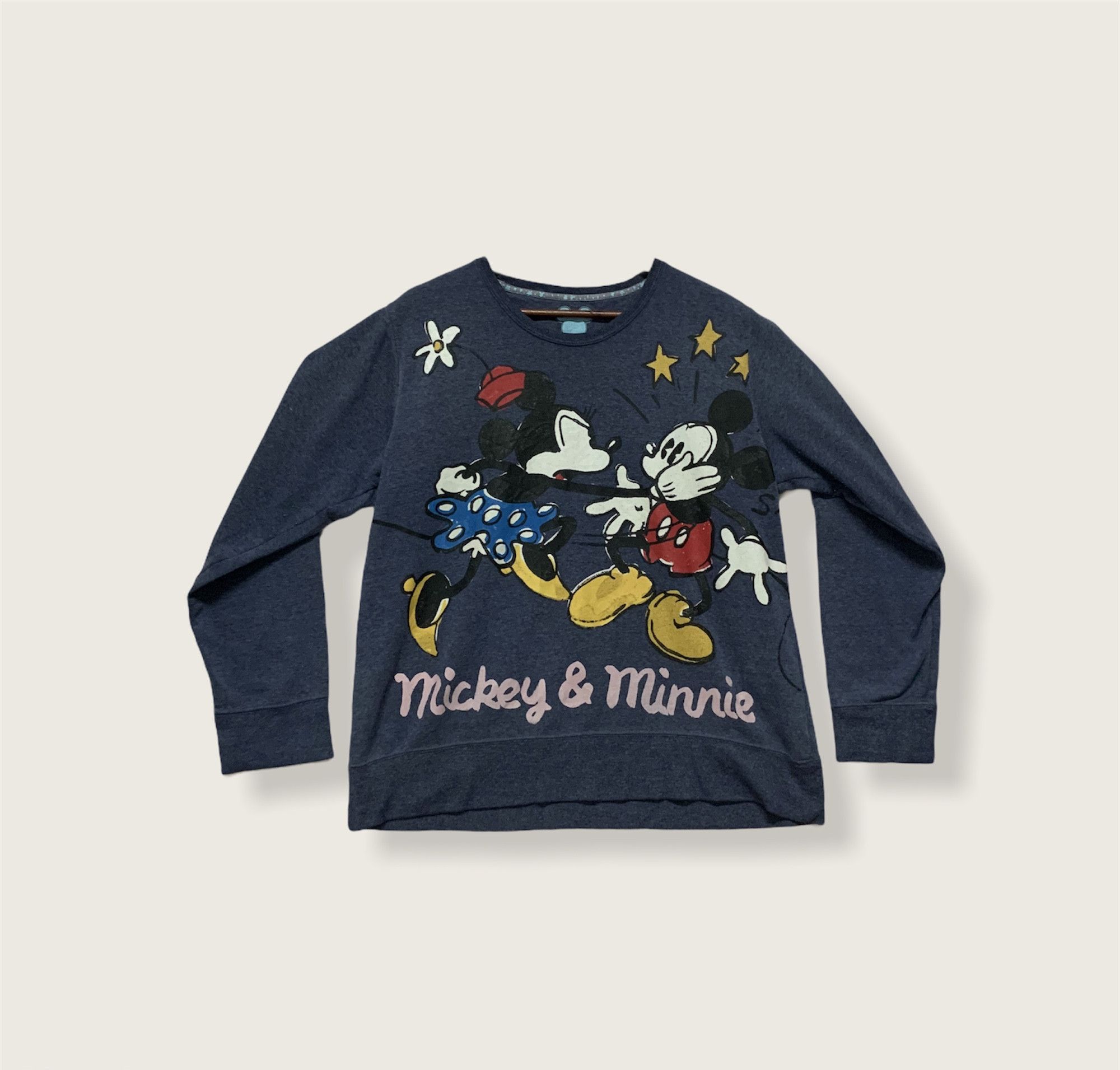 Disney Vintage Mickey All Over Printed Disney Sweater Sweatshirt Size US M / EU 48-50 / 2 - 1 Thumbnail