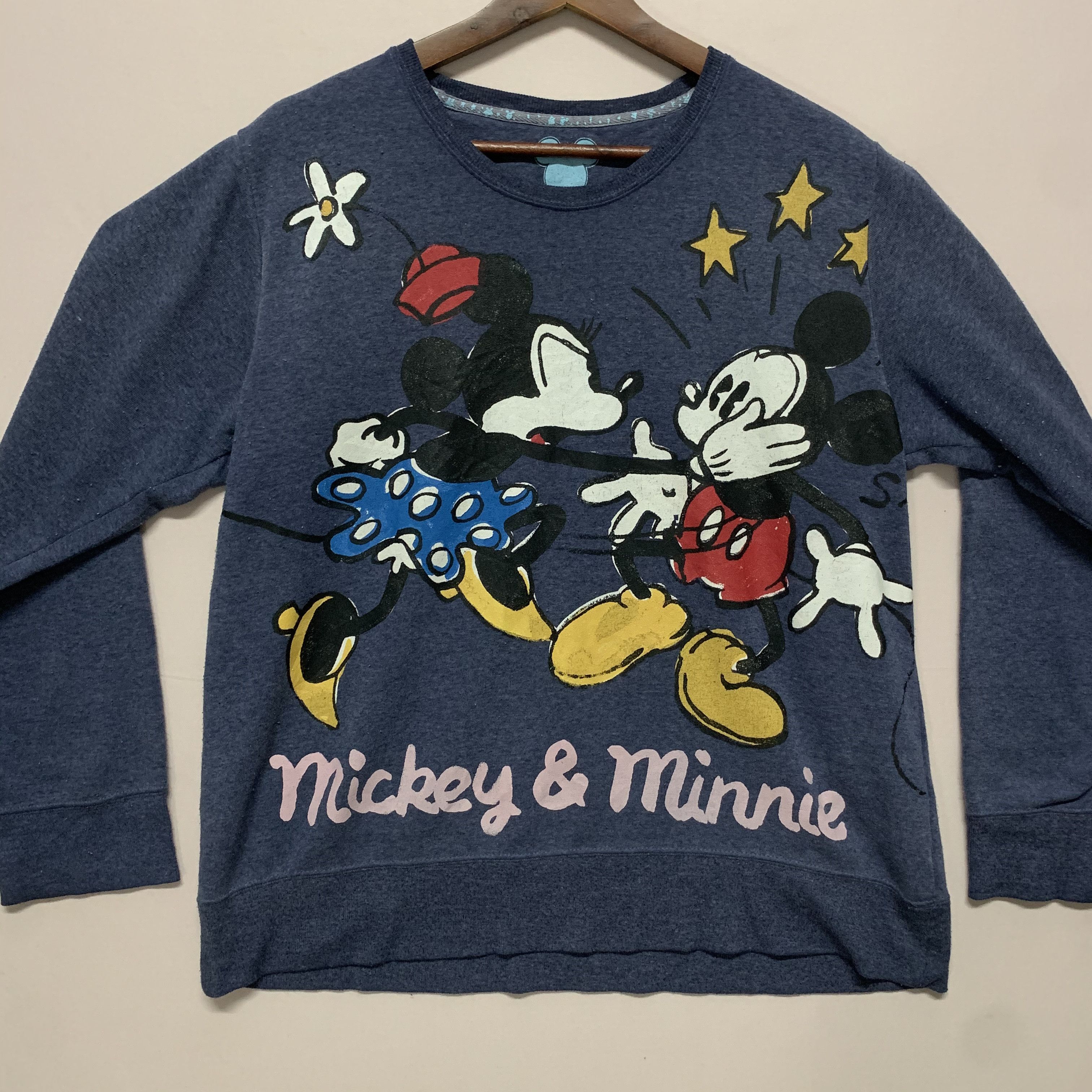 Disney Vintage Mickey All Over Printed Disney Sweater Sweatshirt Size US M / EU 48-50 / 2 - 2 Thumbnail