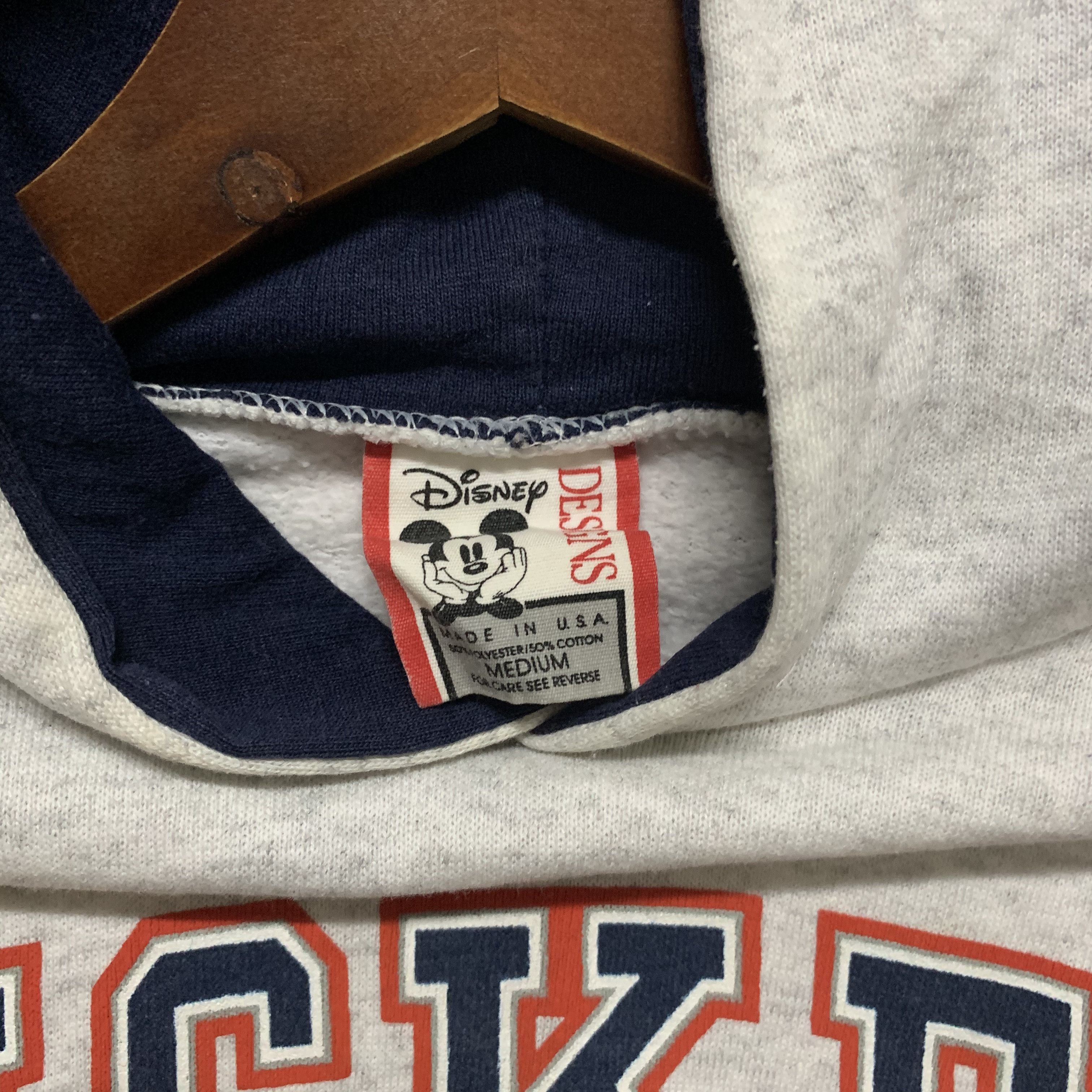 Disney SEND OFFERS 🔥Vtg Mickey Movie Hooded Walt Disney Sweatshirt Size US M / EU 48-50 / 2 - 8 Thumbnail