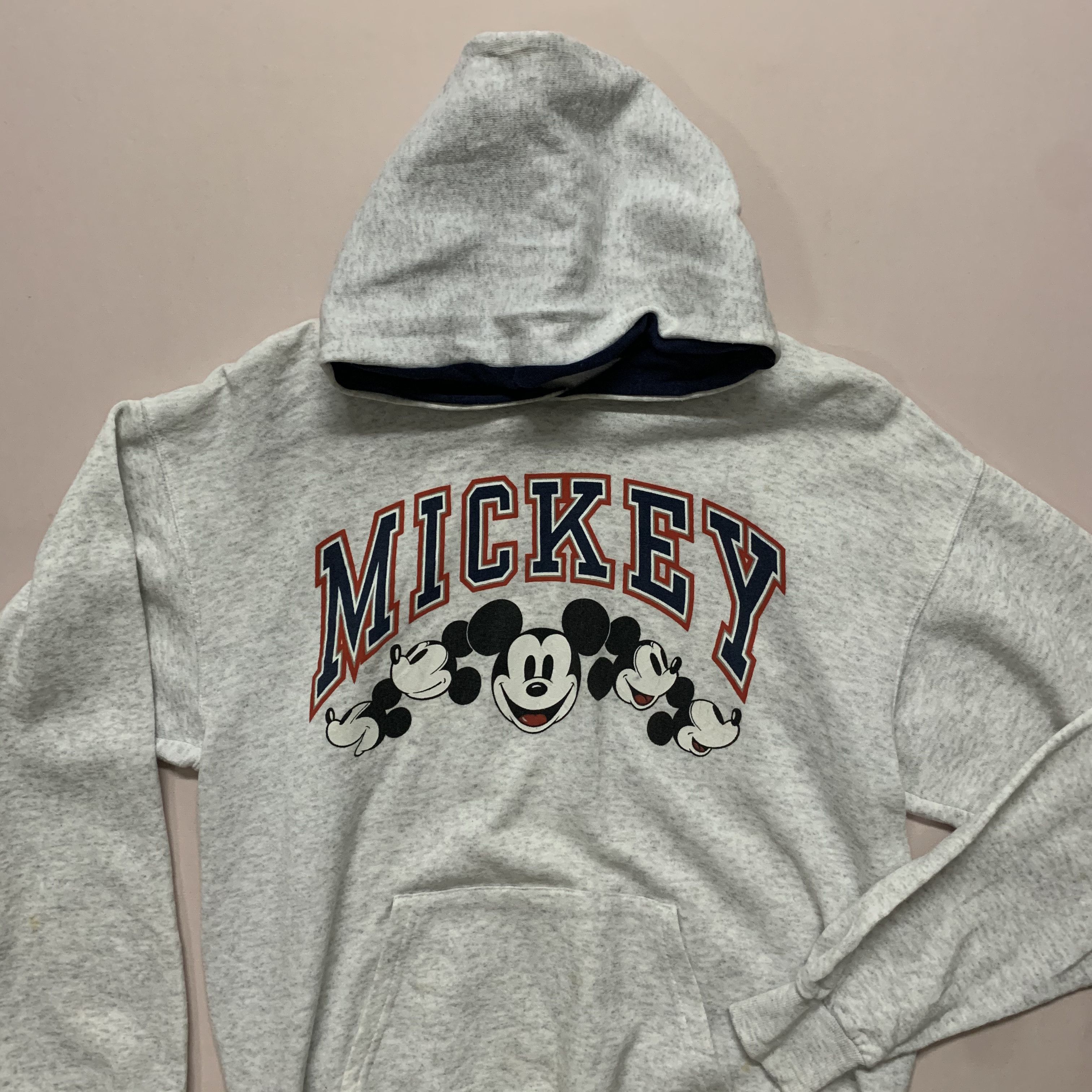 Disney SEND OFFERS 🔥Vtg Mickey Movie Hooded Walt Disney Sweatshirt Size US M / EU 48-50 / 2 - 2 Thumbnail