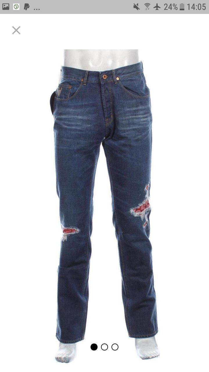 *Rare* UNISEX April 77 Tommy Wayne Bandana jeans 32/33