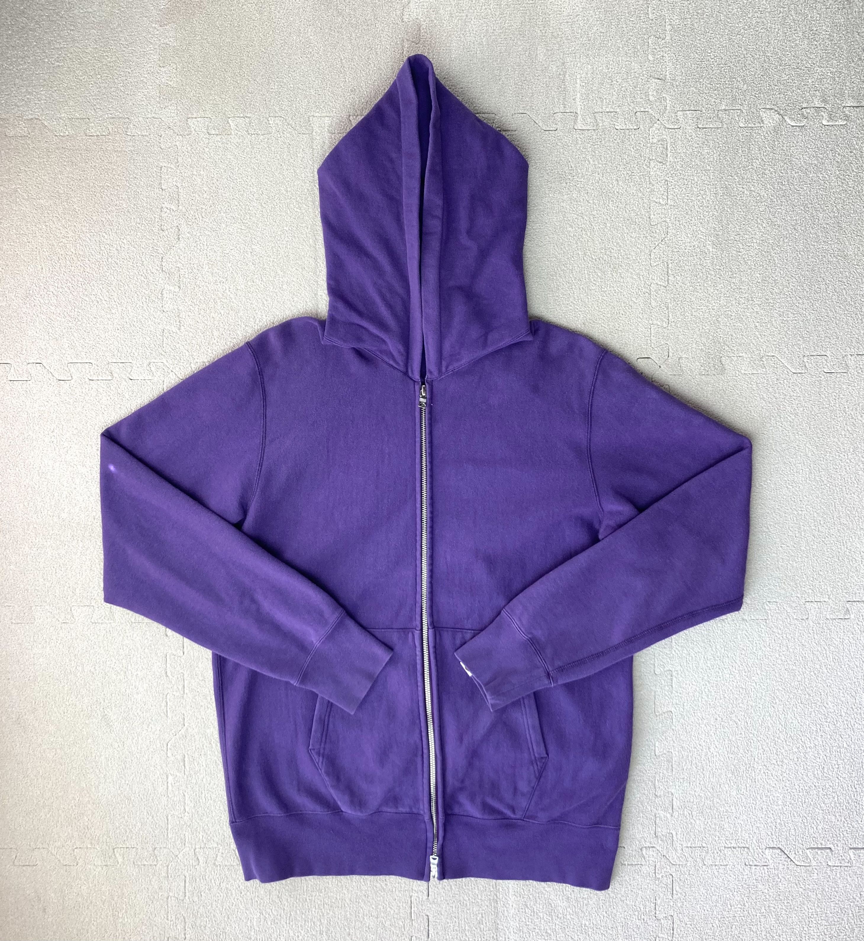 Bape Bape Purple Back Print Logo Zip Hoodie Size M From Japan Size US M / EU 48-50 / 2 - 2 Thumbnail
