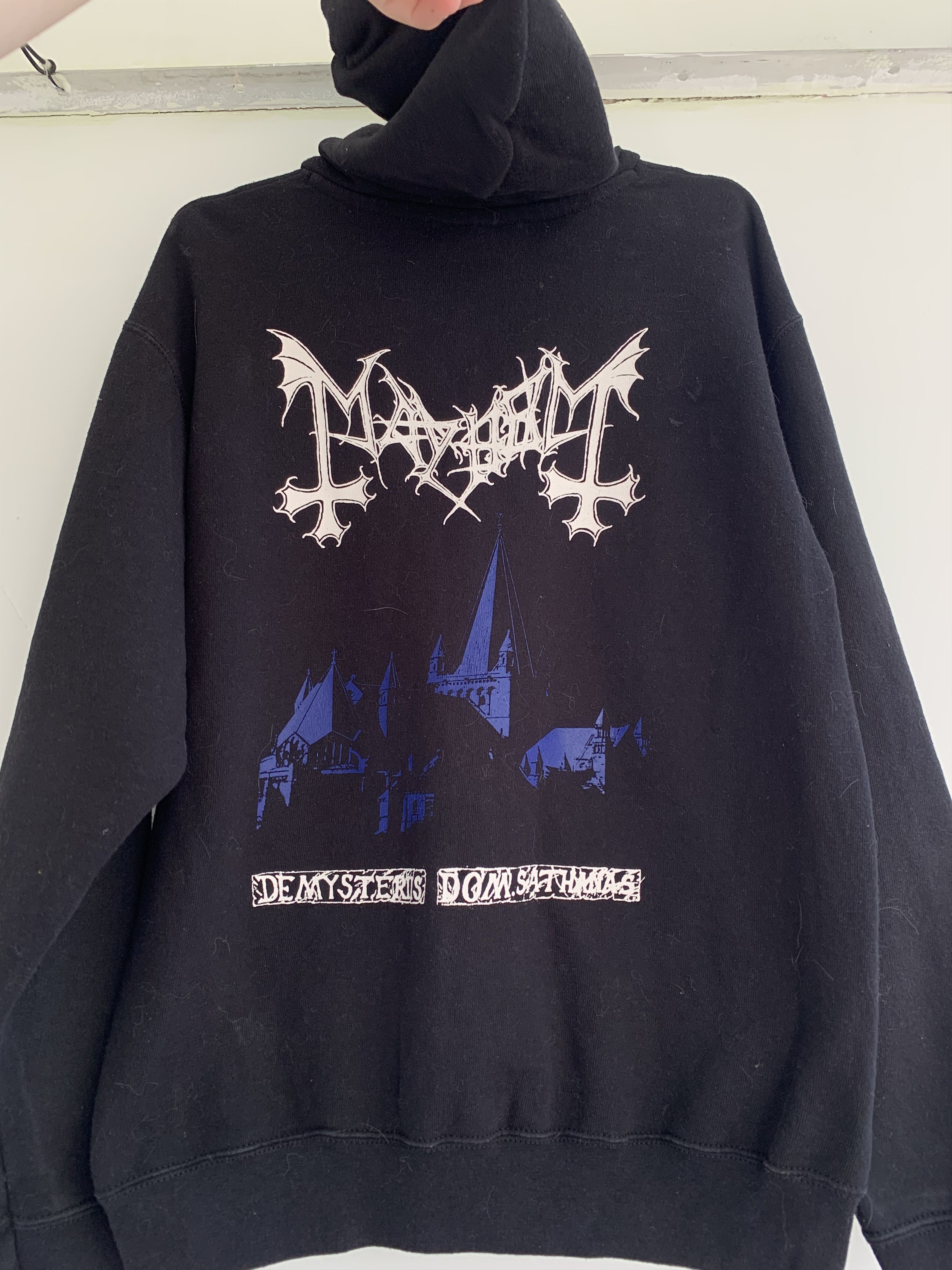 Band Tees Mayhem Vintage Black Metal Band Zip Hoodie Rare Print Hype Size US M / EU 48-50 / 2 - 5 Thumbnail