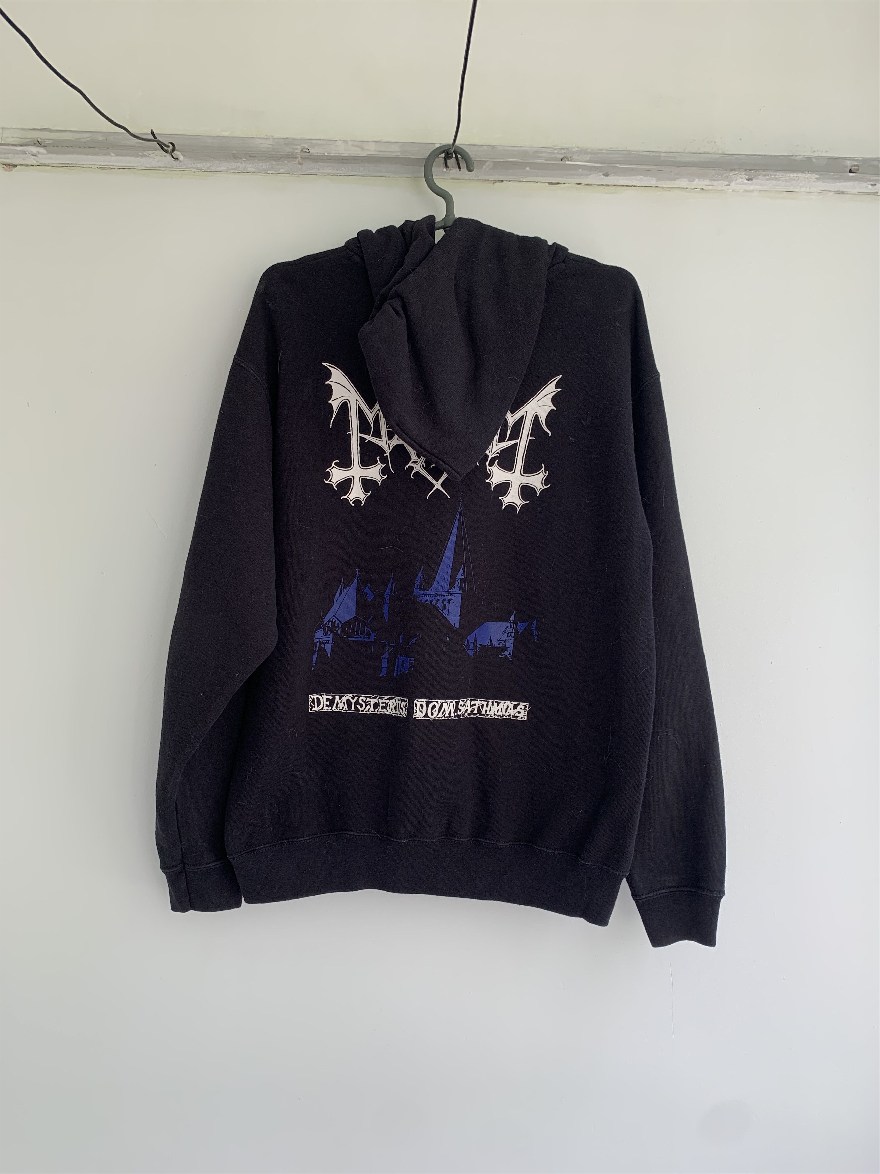 Band Tees Mayhem Vintage Black Metal Band Zip Hoodie Rare Print Hype Size US M / EU 48-50 / 2 - 1 Thumbnail