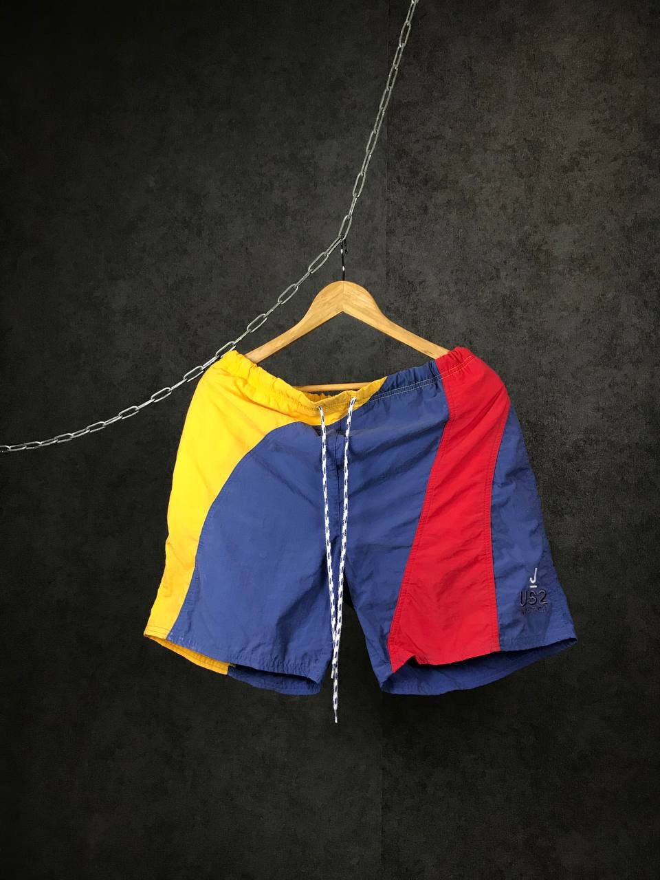 Nautical vintage luxury nylon crazy shorts