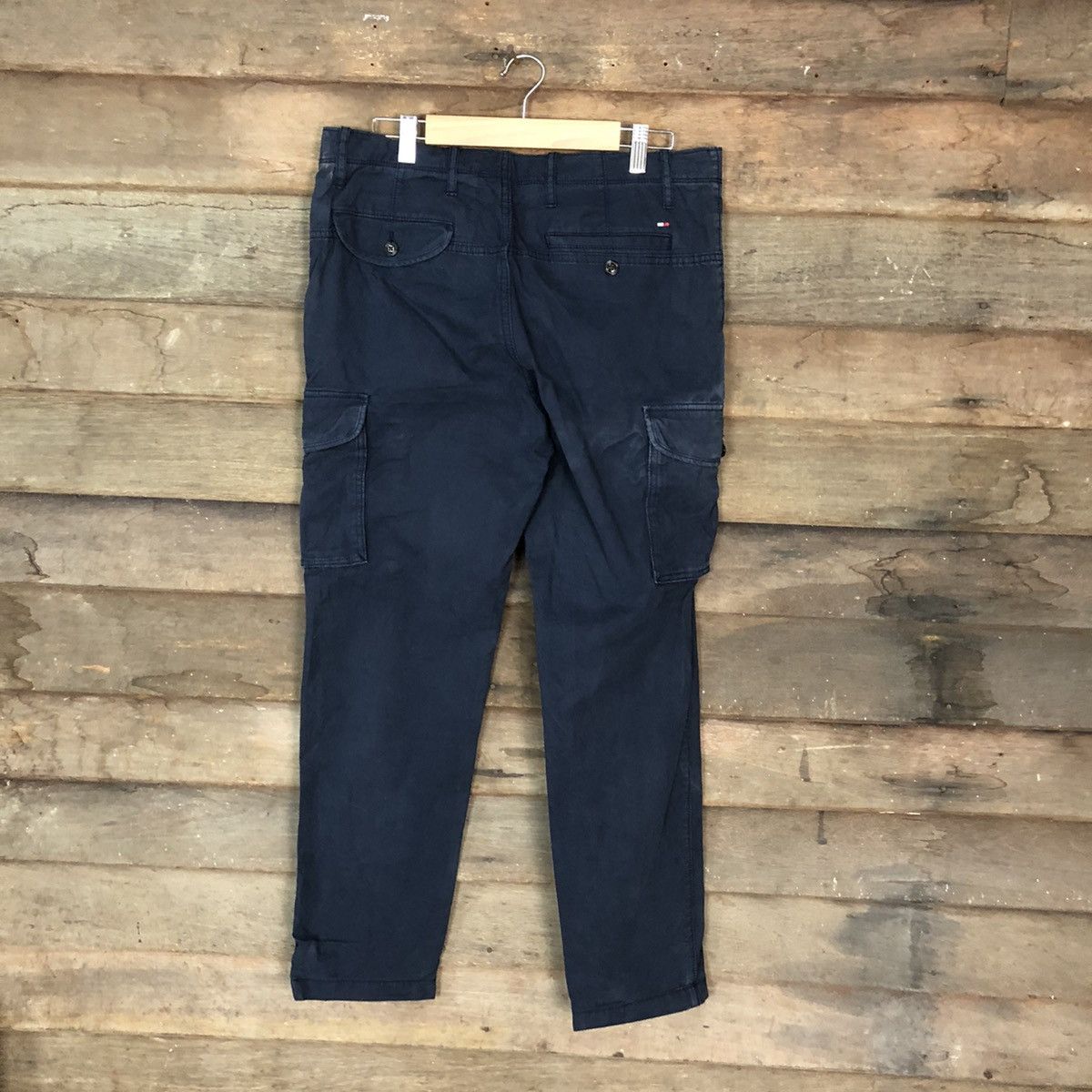 Tommy Hilfiger Tommy Hilfiger Blue multi pocket tactical Cargo Pants #3399 Size US 33 - 10 Thumbnail