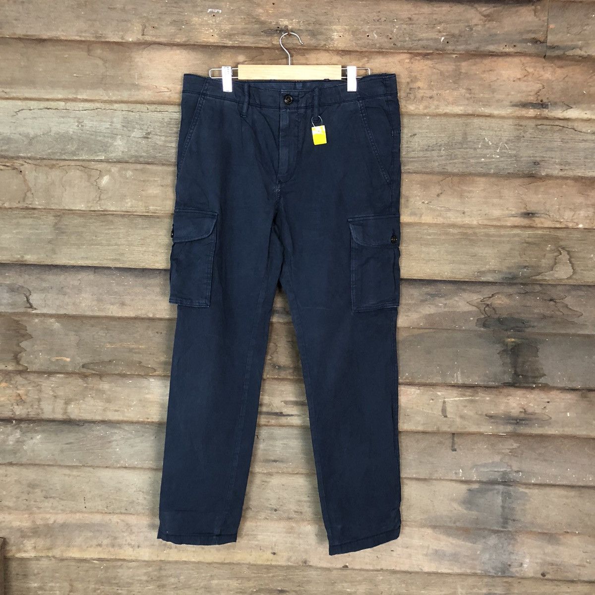 Tommy Hilfiger Tommy Hilfiger Blue multi pocket tactical Cargo Pants #3399 Size US 33 - 1 Thumbnail