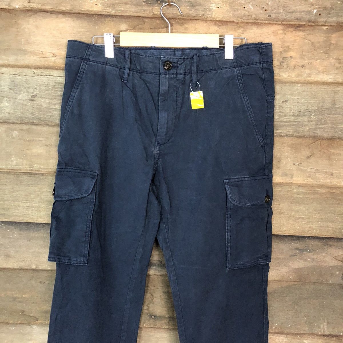 Tommy Hilfiger Tommy Hilfiger Blue multi pocket tactical Cargo Pants #3399 Size US 33 - 2 Thumbnail
