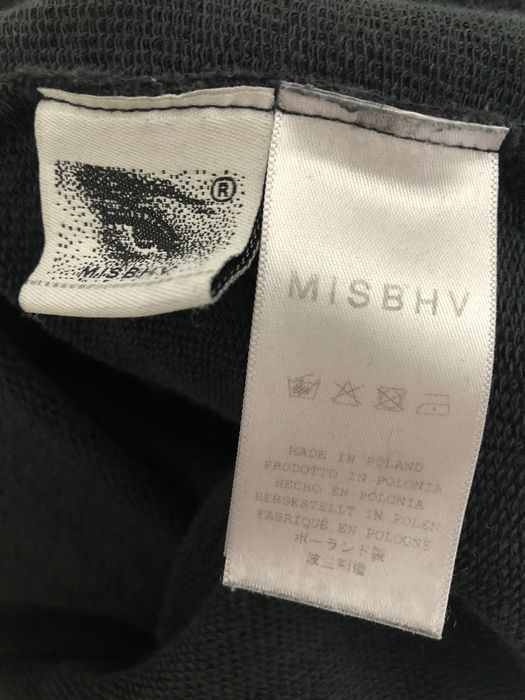 Misbhv Misbhv SS21 RAVE HOODIE BLACK Grailed