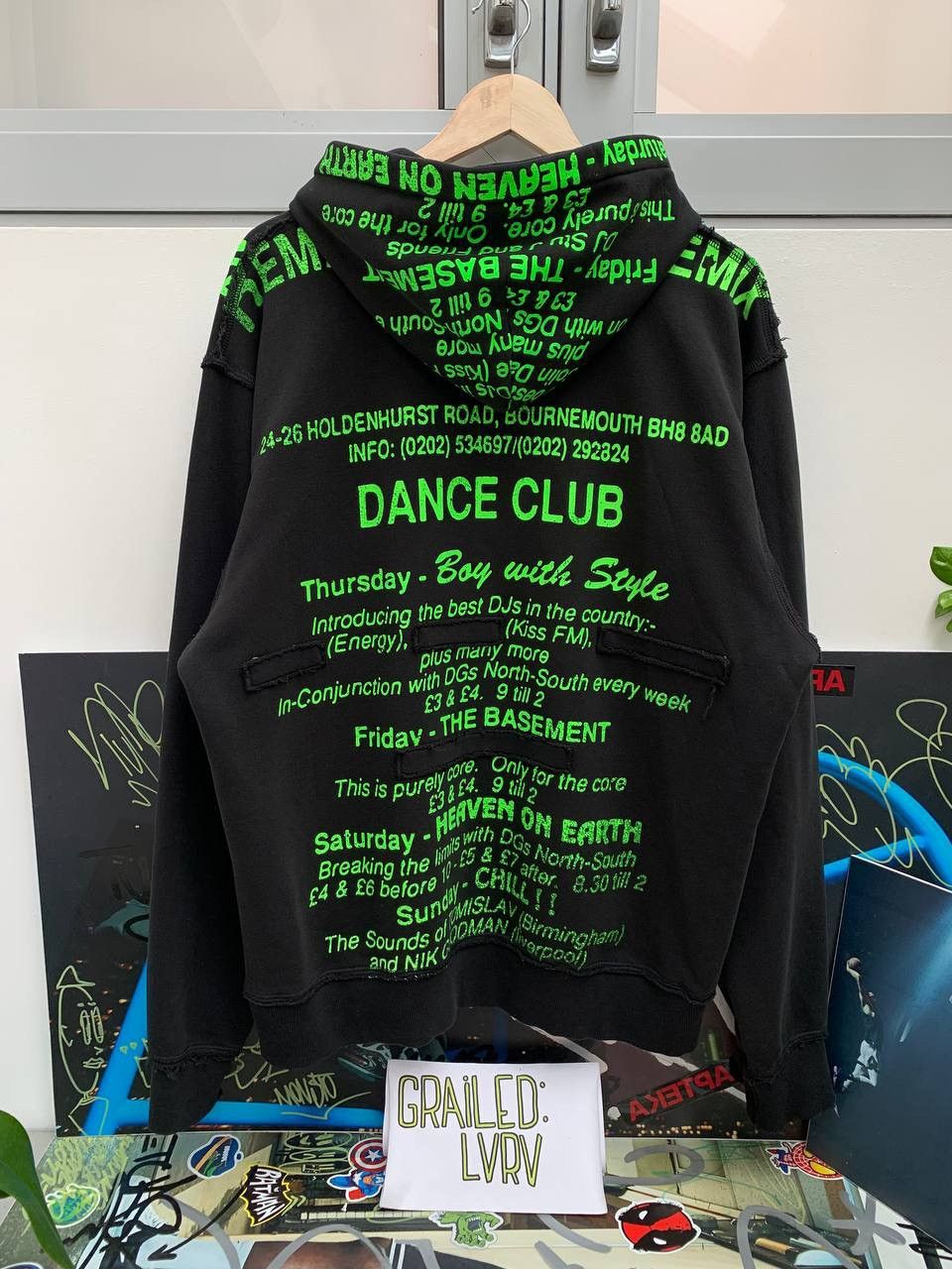 Misbhv dance club hoodie hotsell