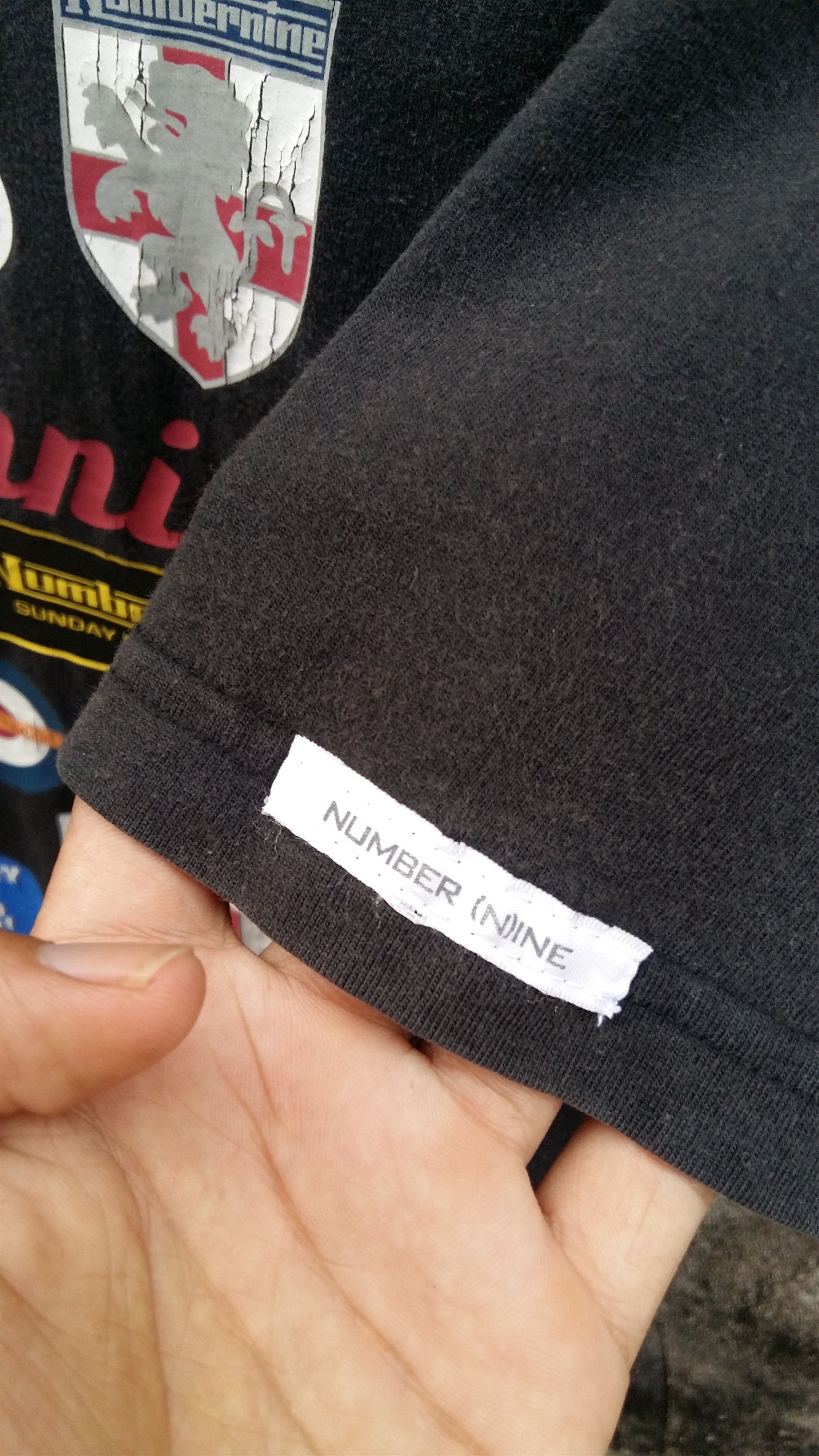 Japanese Brand × Number (N)ine × Vintage Rare🔥 Vintage Number (N)ine Third Anniv Tshirt Size US M / EU 48-50 / 2 - 5 Thumbnail