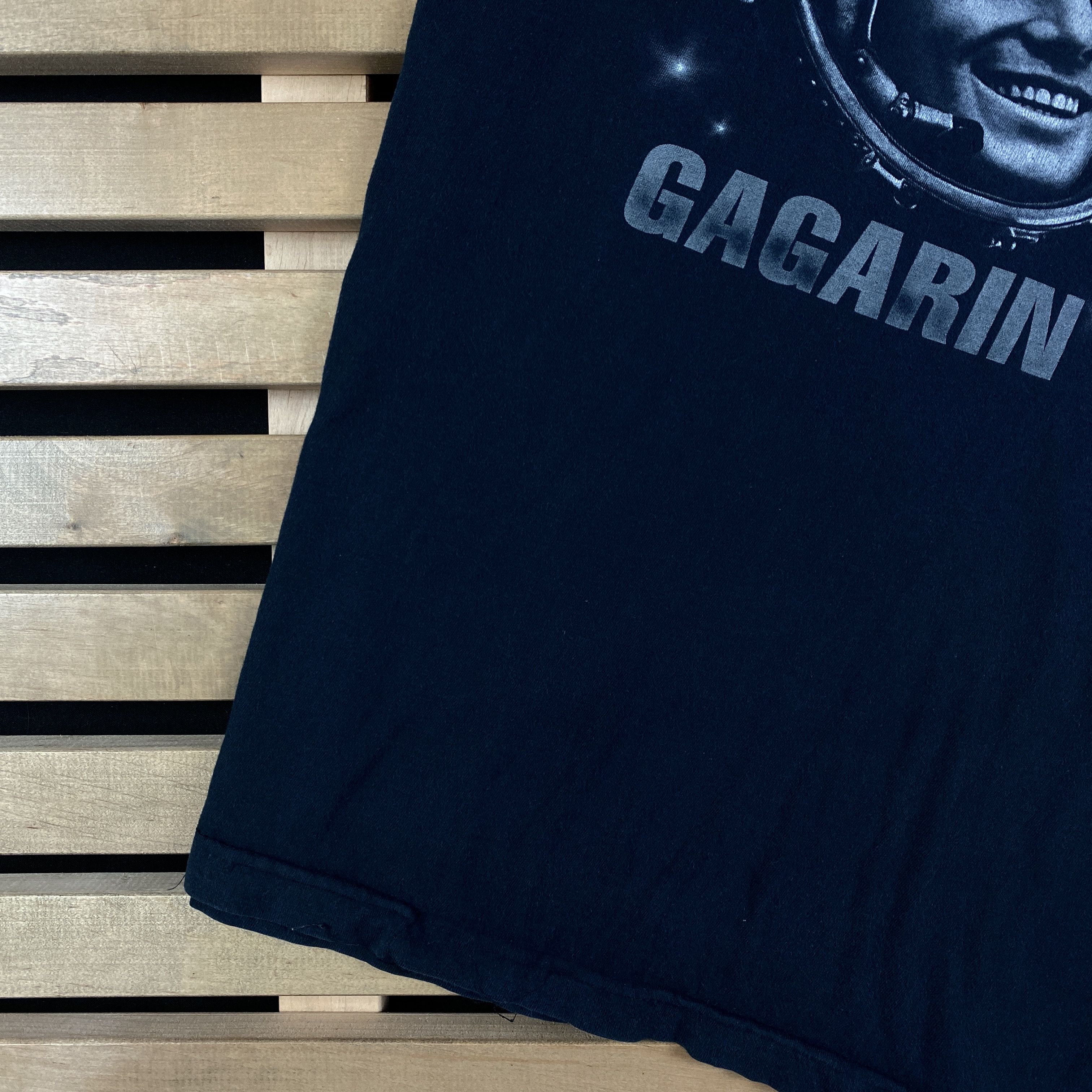 Band Tees × Vintage Men’s Vintage T-Shirt Gagarin SSSR Big Logo Size M Size US M / EU 48-50 / 2 - 3 Thumbnail