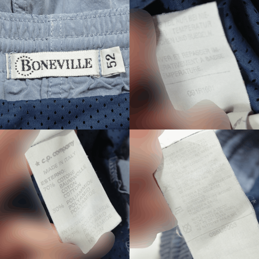 Boneville 80S Cotton Nylon Swim Shorts Vintage Stone Island Size US 36 / EU 52 - 6 Thumbnail