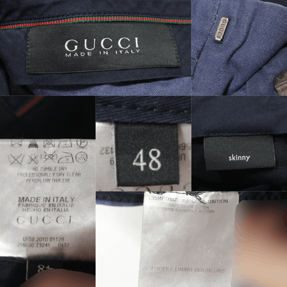 Gucci 2010 Cotton Pants Skinny Fit Size US 32 / EU 48 - 10 Thumbnail
