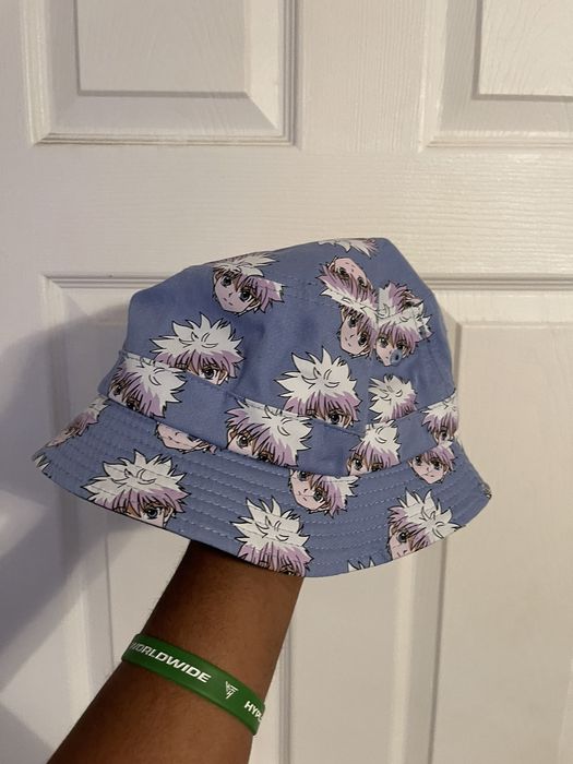 Hypland Hunter X Hunter “Killua” Bucket hat Grailed