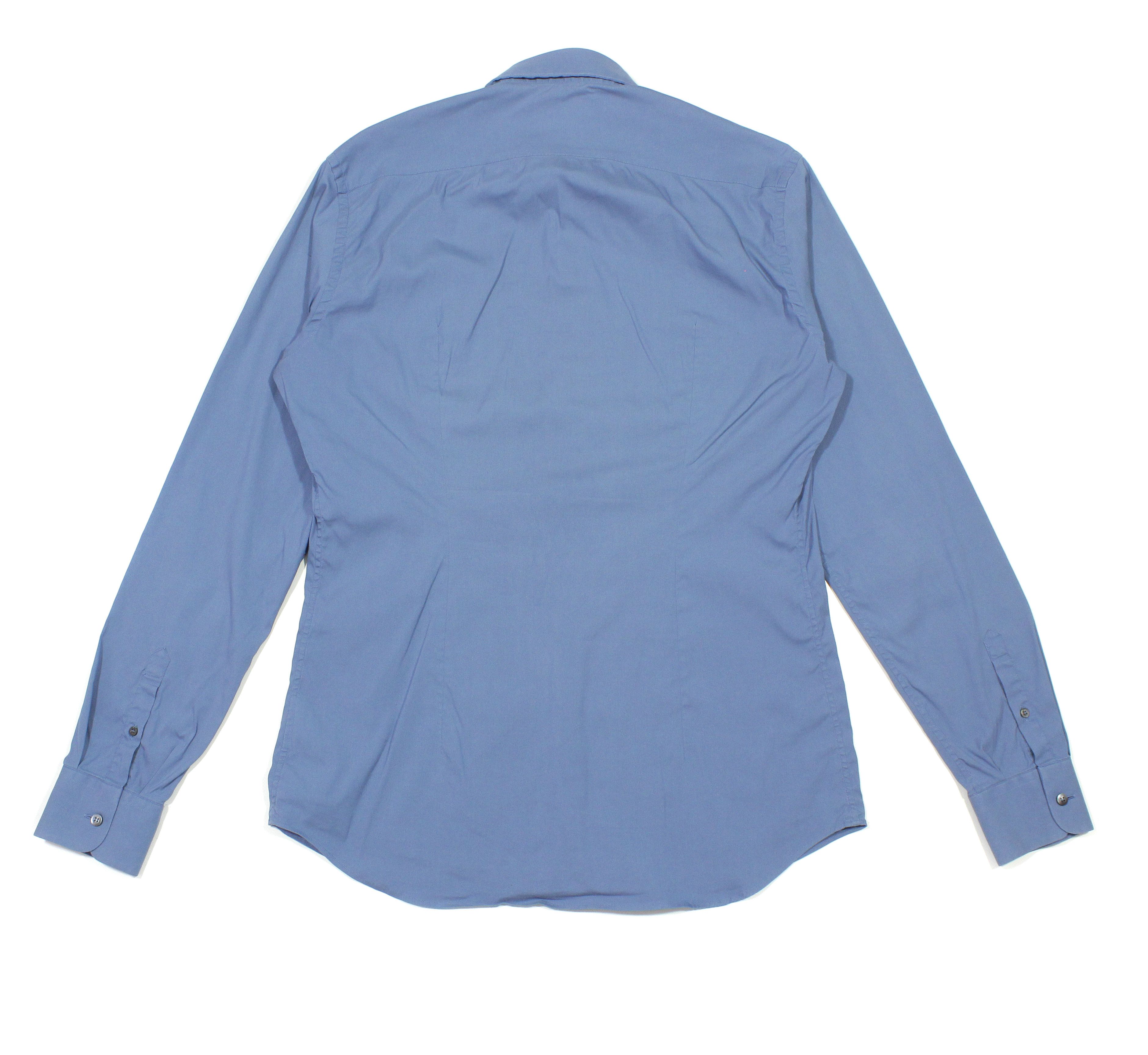 Prada 2011 Dress Cotton Nylon Stretch Shirt 43 Size Size US XL / EU 56 / 4 - 2 Thumbnail