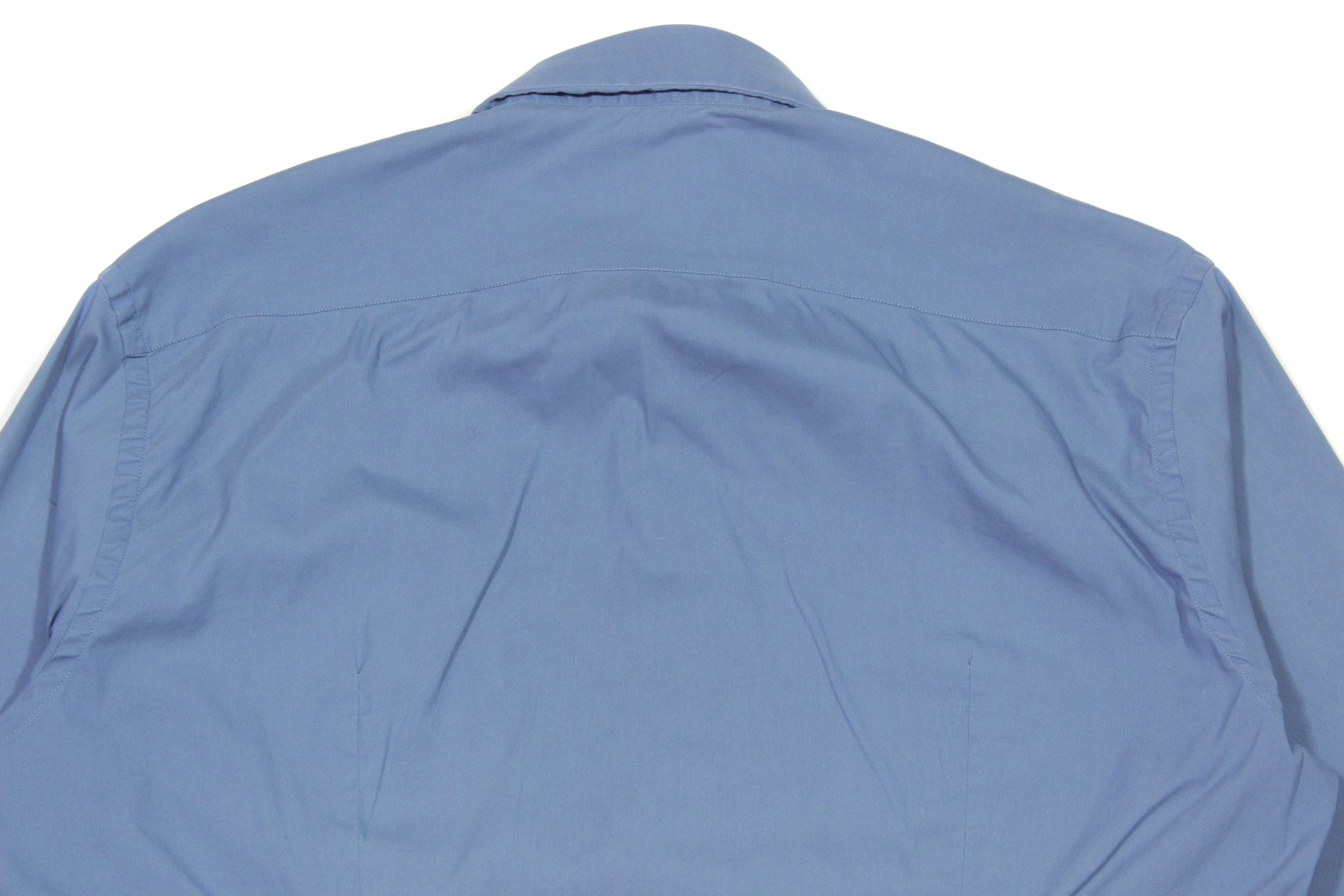 Prada 2011 Dress Cotton Nylon Stretch Shirt 43 Size Size US XL / EU 56 / 4 - 4 Thumbnail