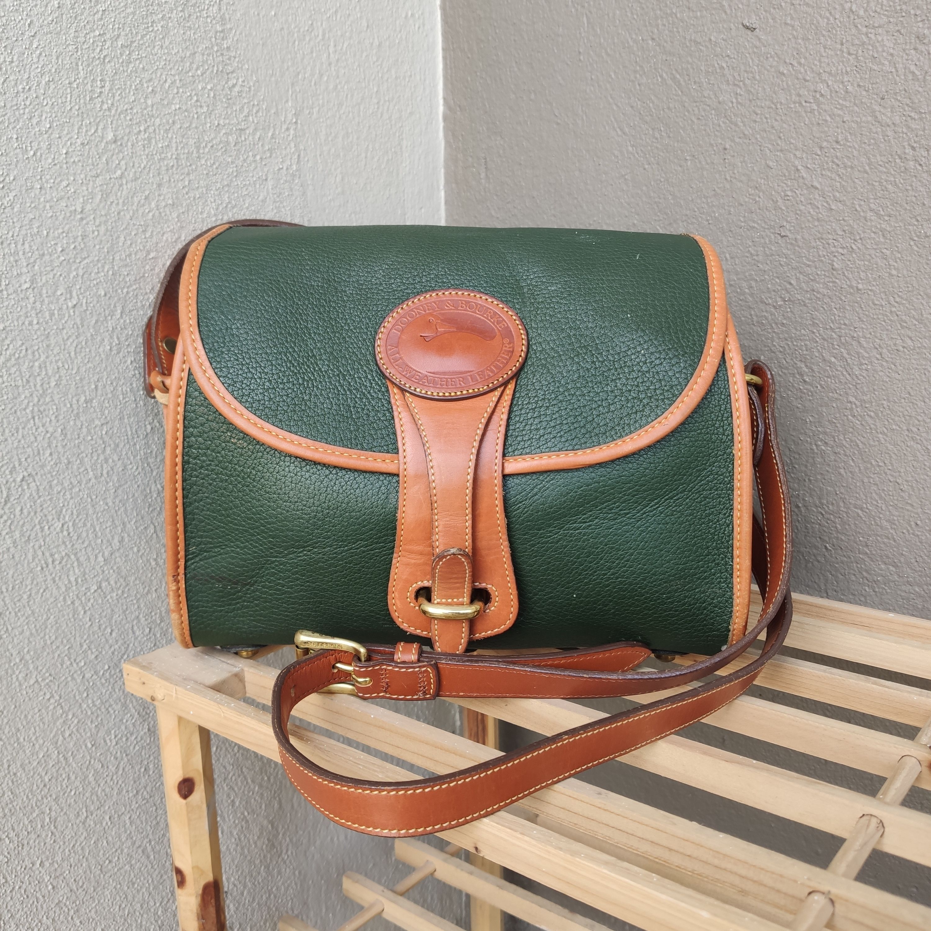 Vintage Dooney & Bourke  All Weather Leather Handbags and Wallets from the  1970s to the 1990s – Made in USA